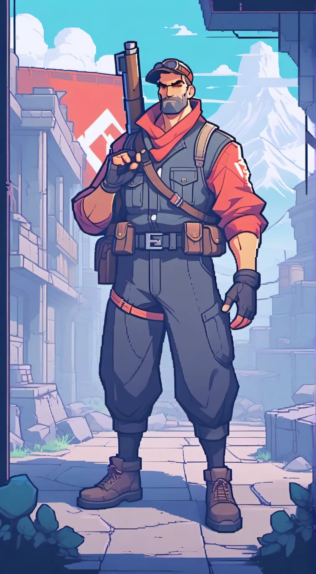 ai character: new regions background