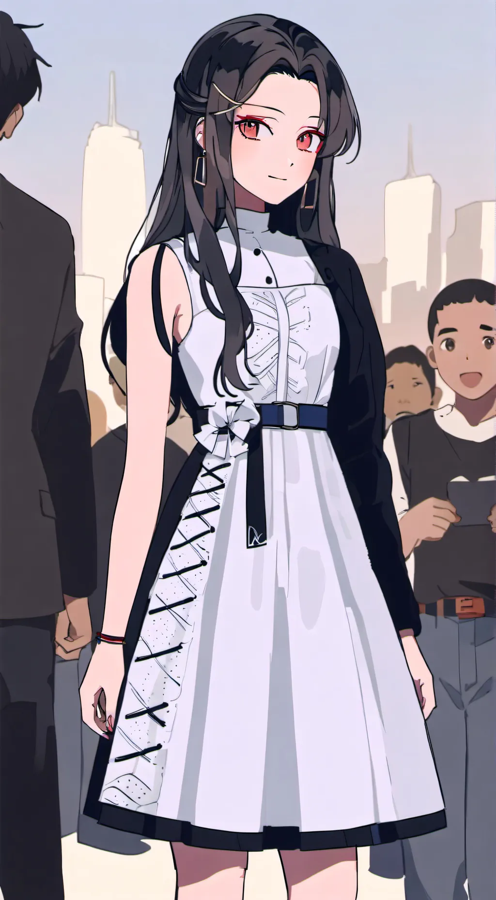 ai character: Akari background