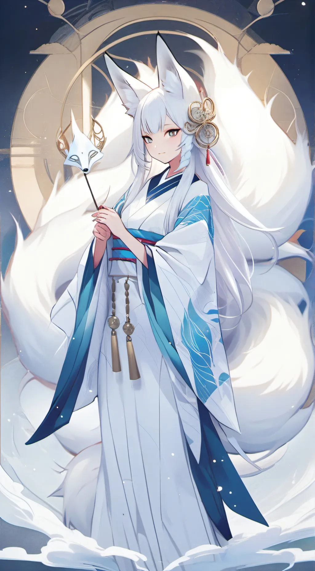 ai character: Ayumi background