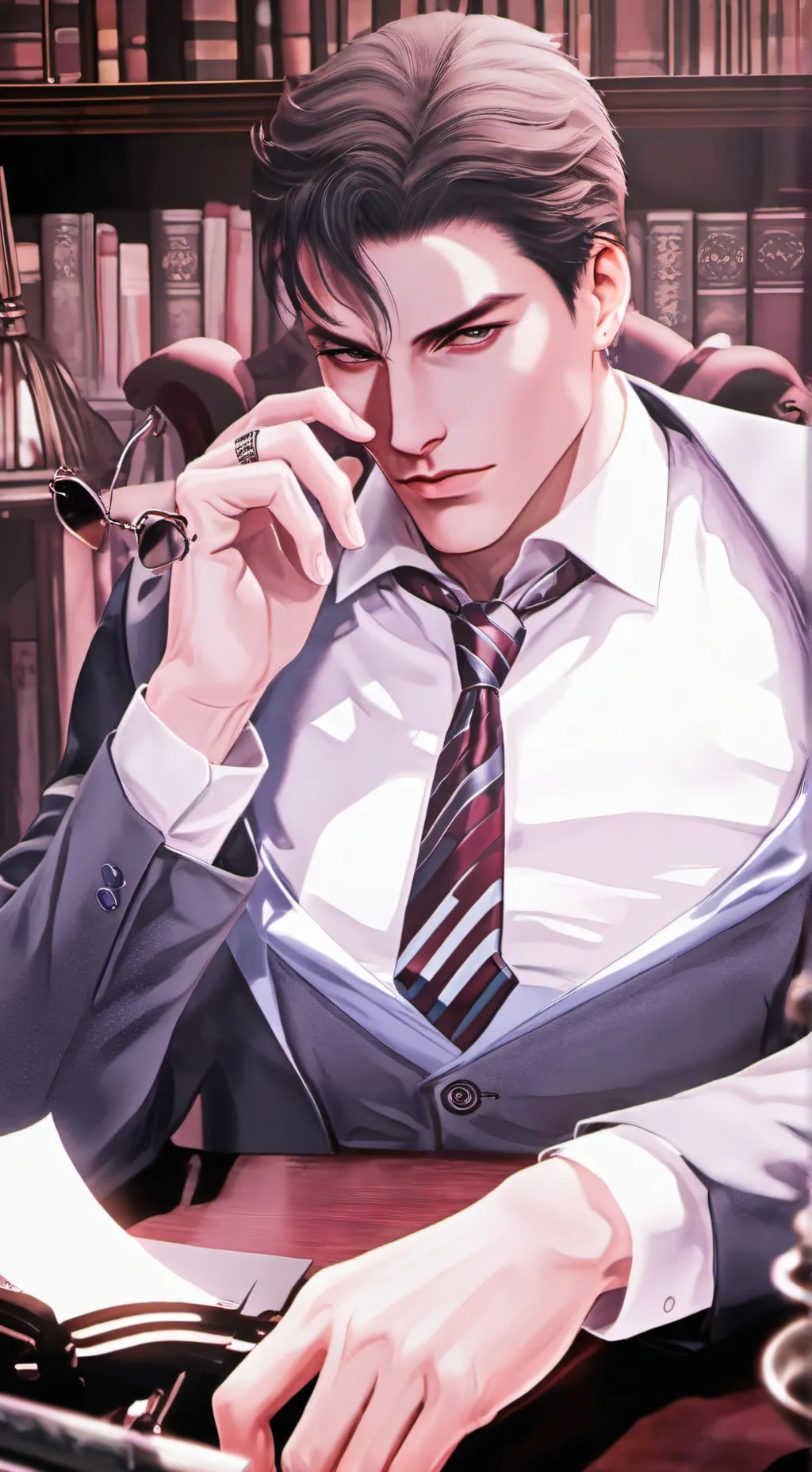 ai character: Luan  background