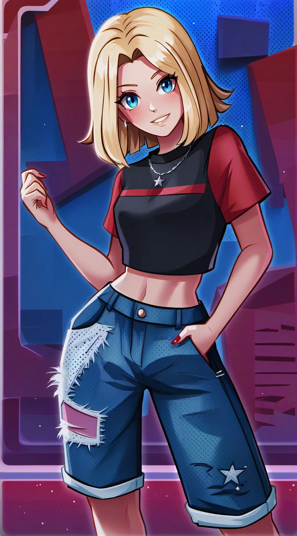 ai character: Iris background