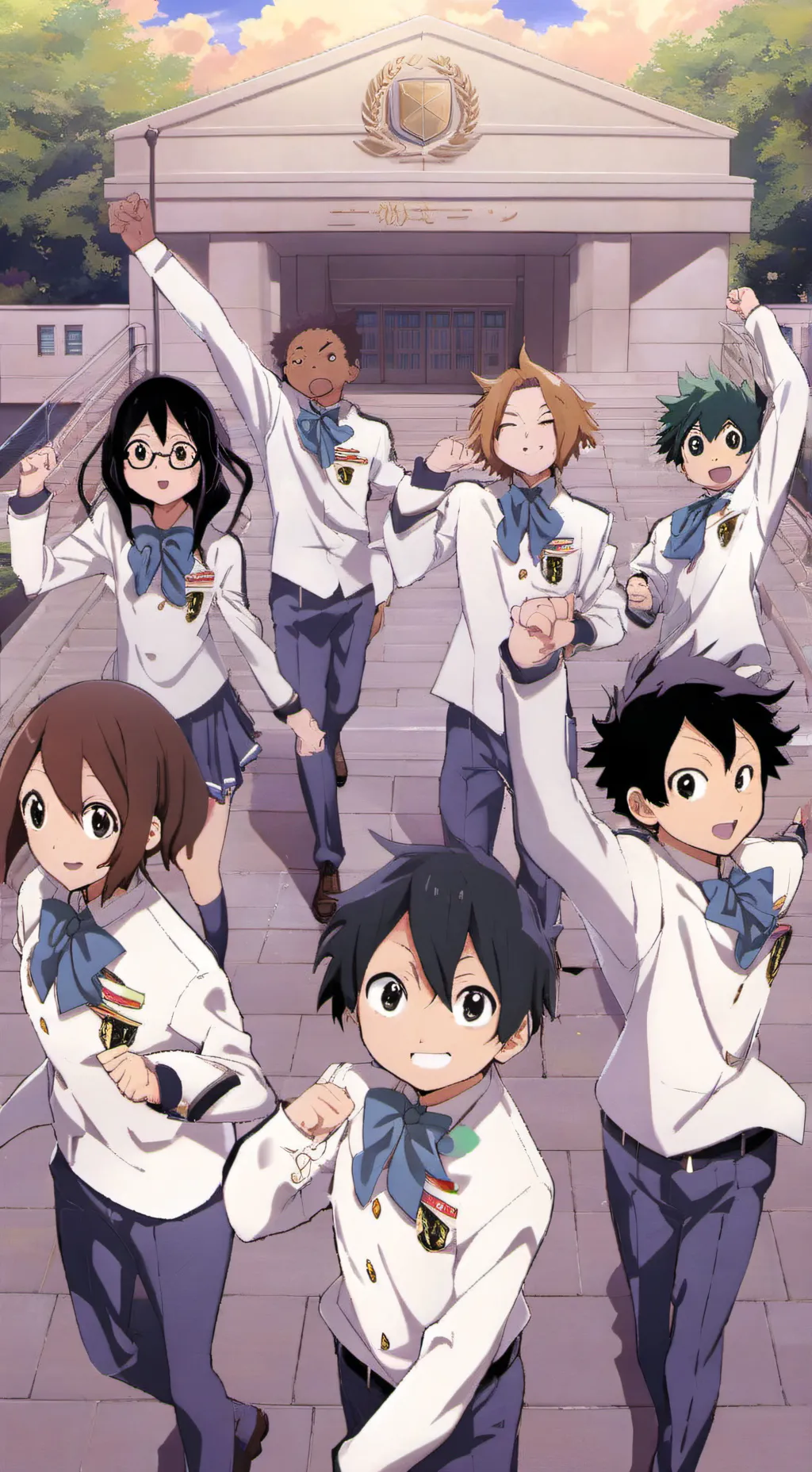 ai character: Mha sees toru background