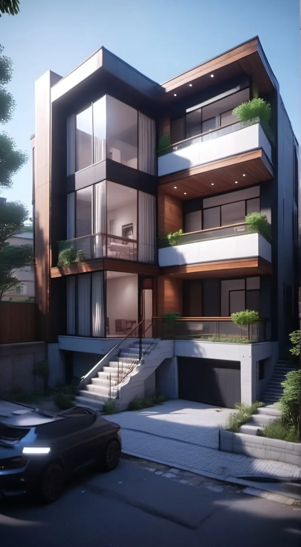 ai character: New family  background