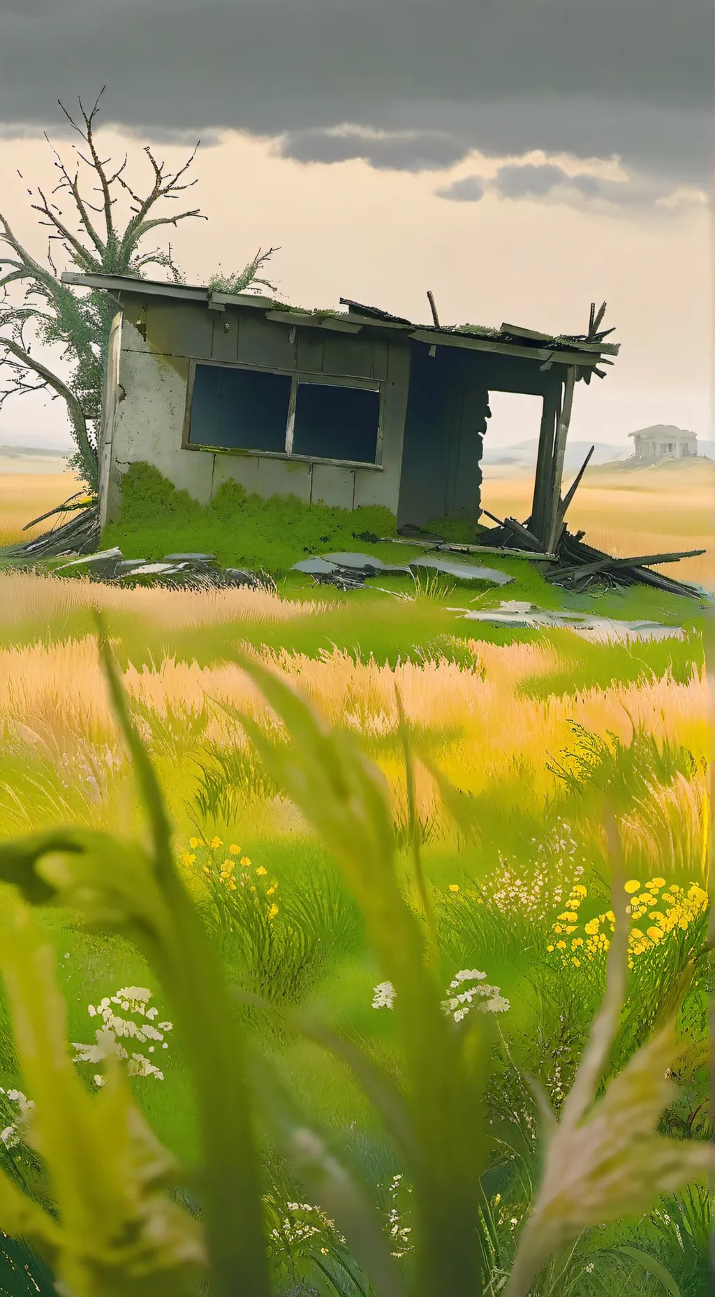 ai character: baby don't cut.. background