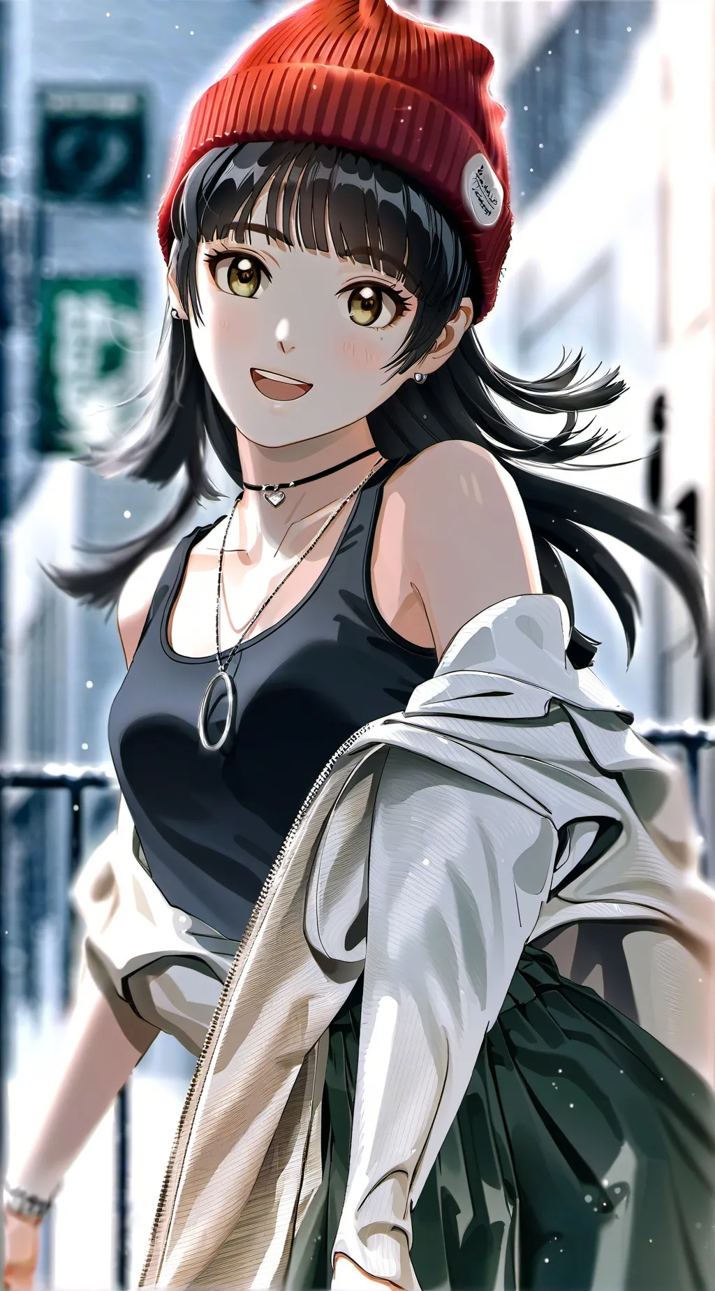 ai character: 😈Melany😈 background