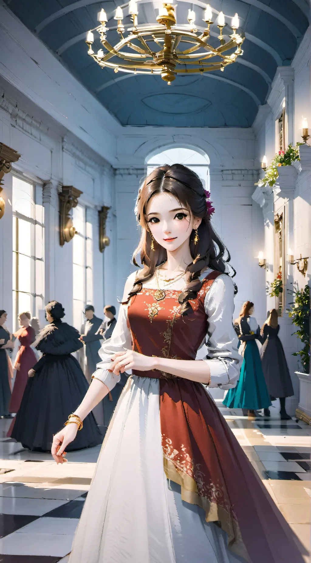 ai character: Leonor  background