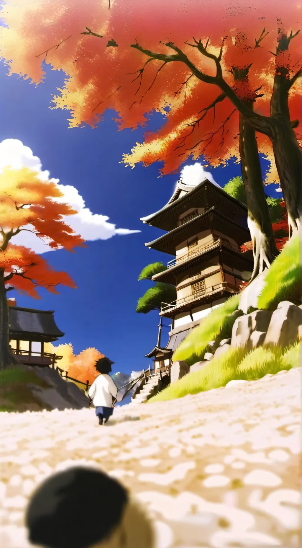 ai character: mundo ninja background