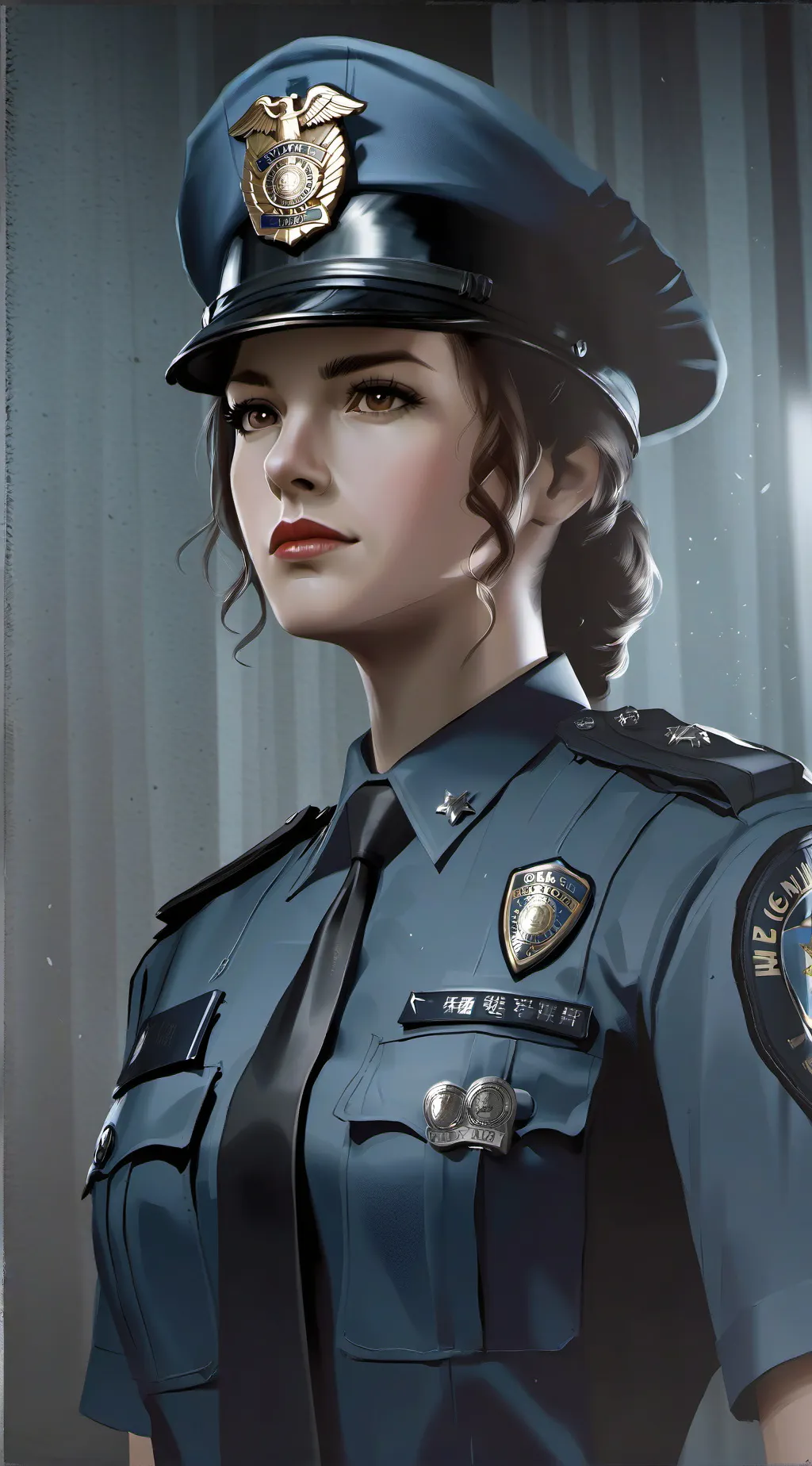 ai character: Shannen Sarafyan background