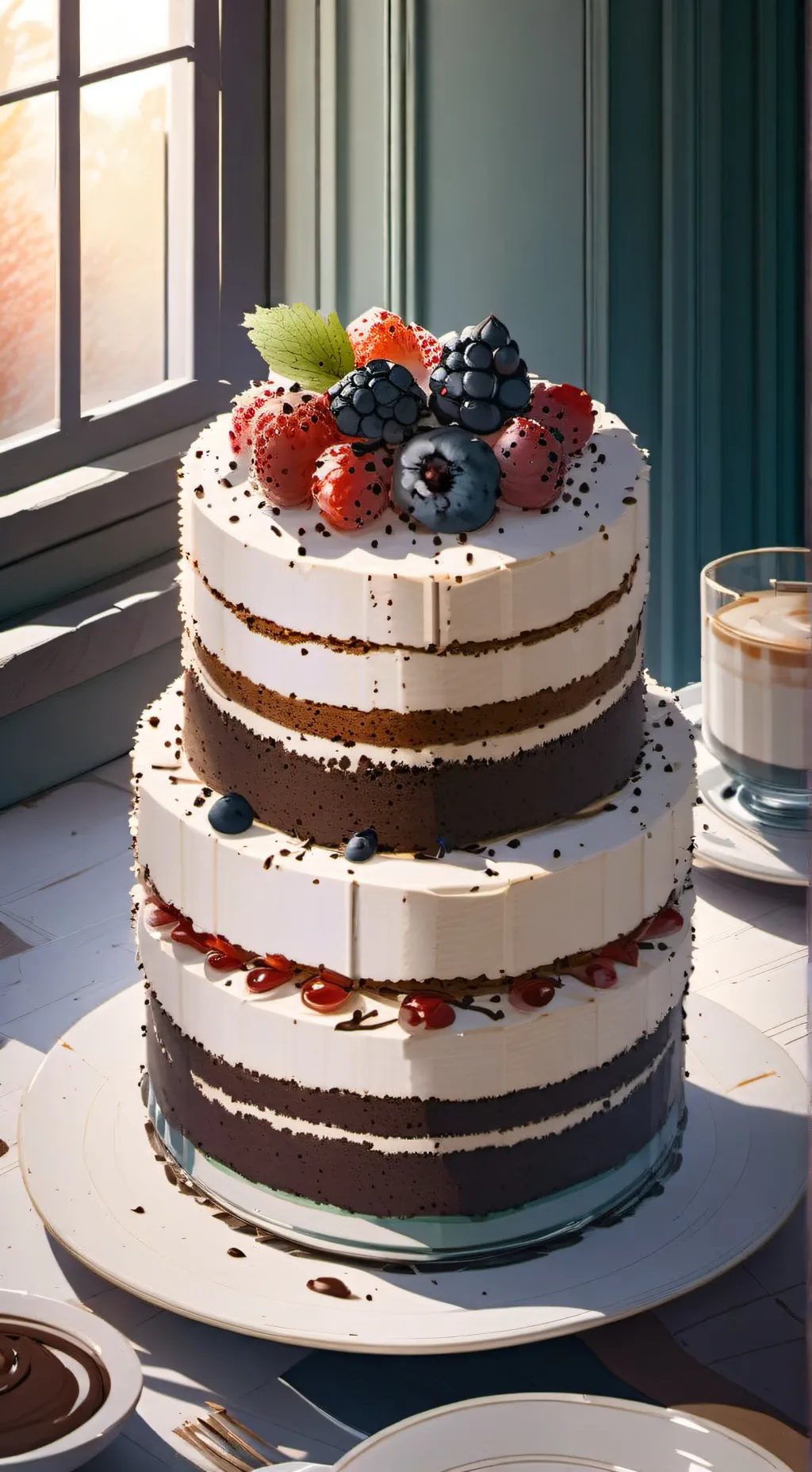 ai character: Crazy dw run background