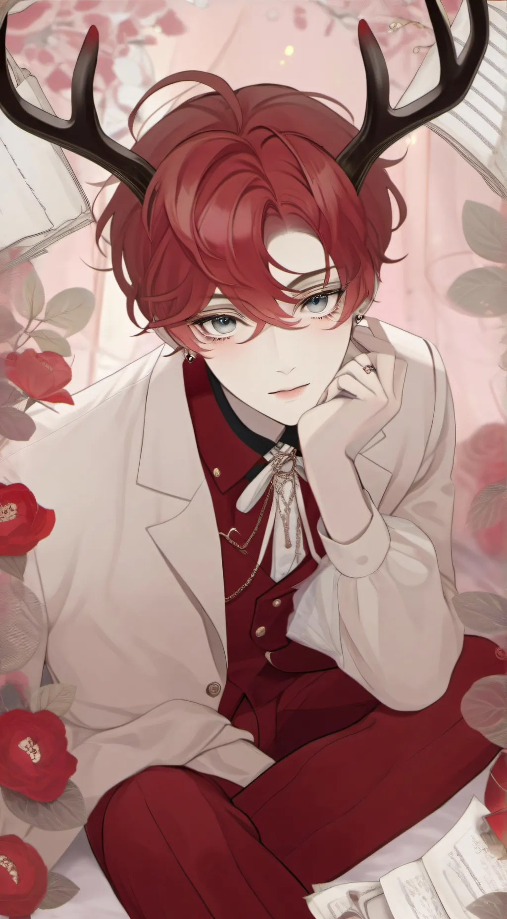 ai character: Radioapple  background