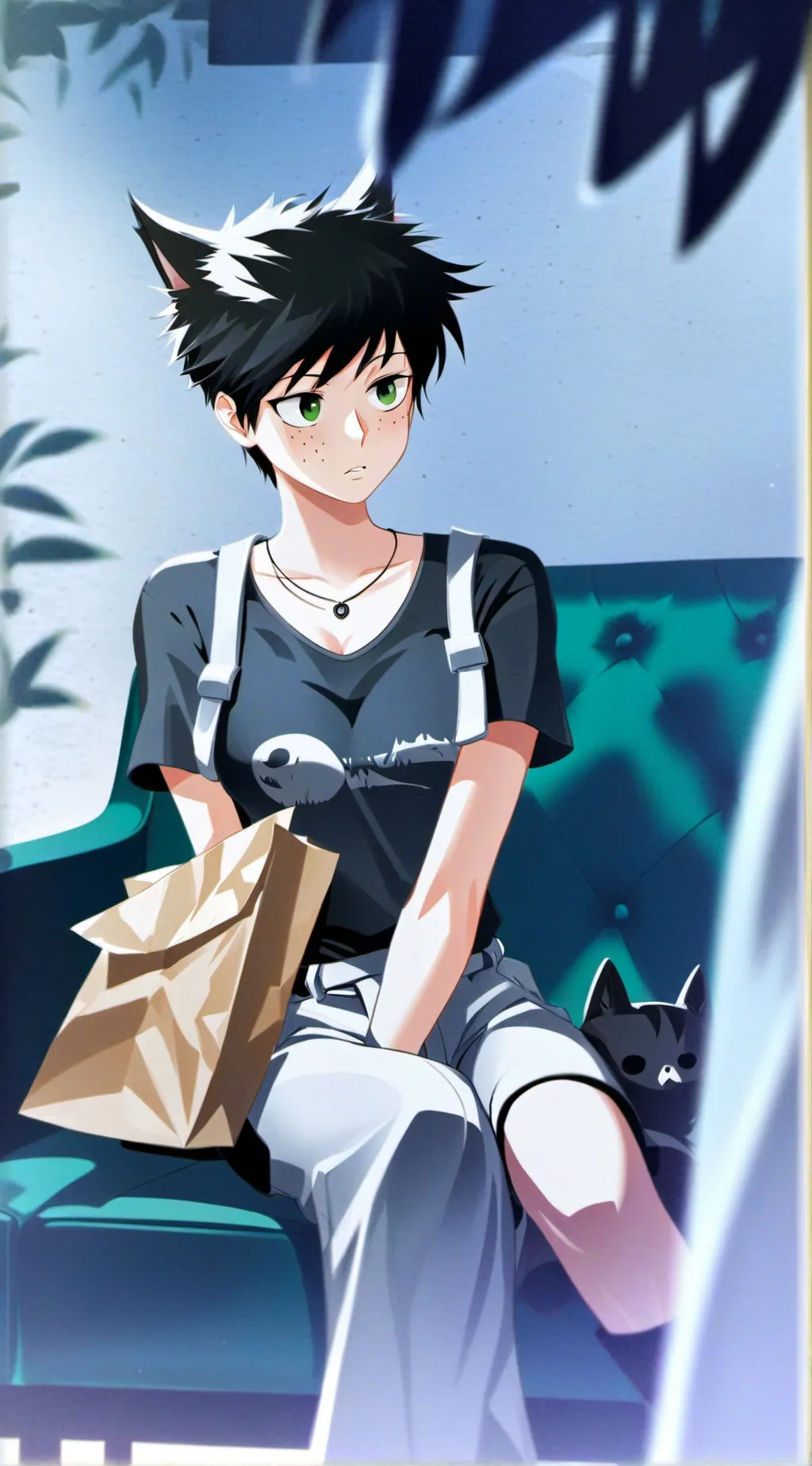 ai character: Sarah  background