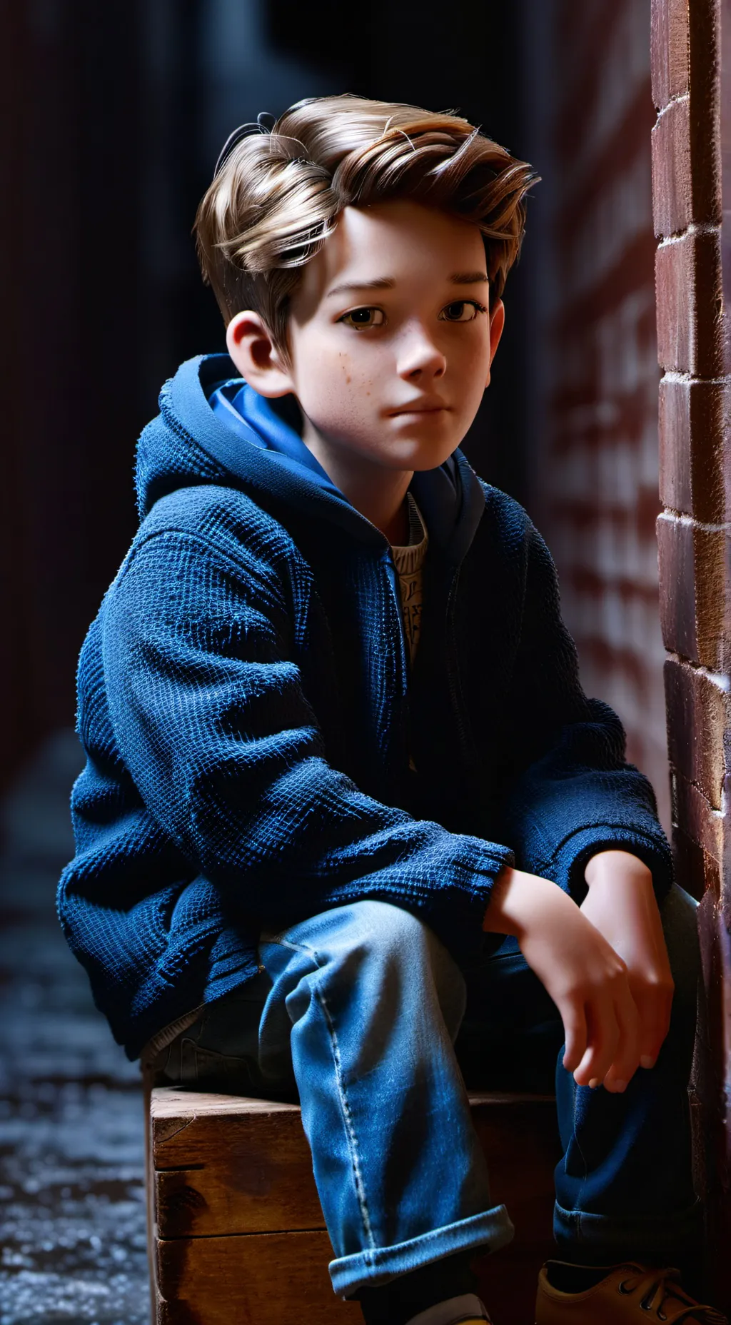 ai character: leo background