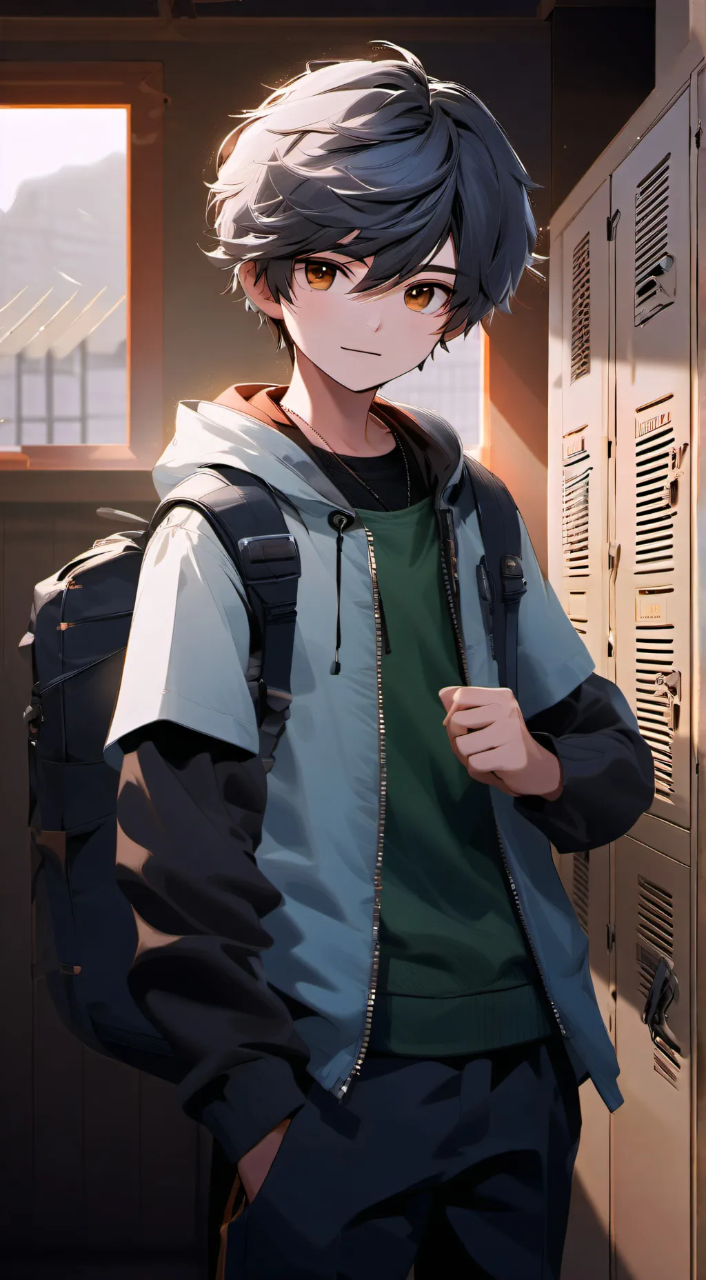 ai character: popular boys background