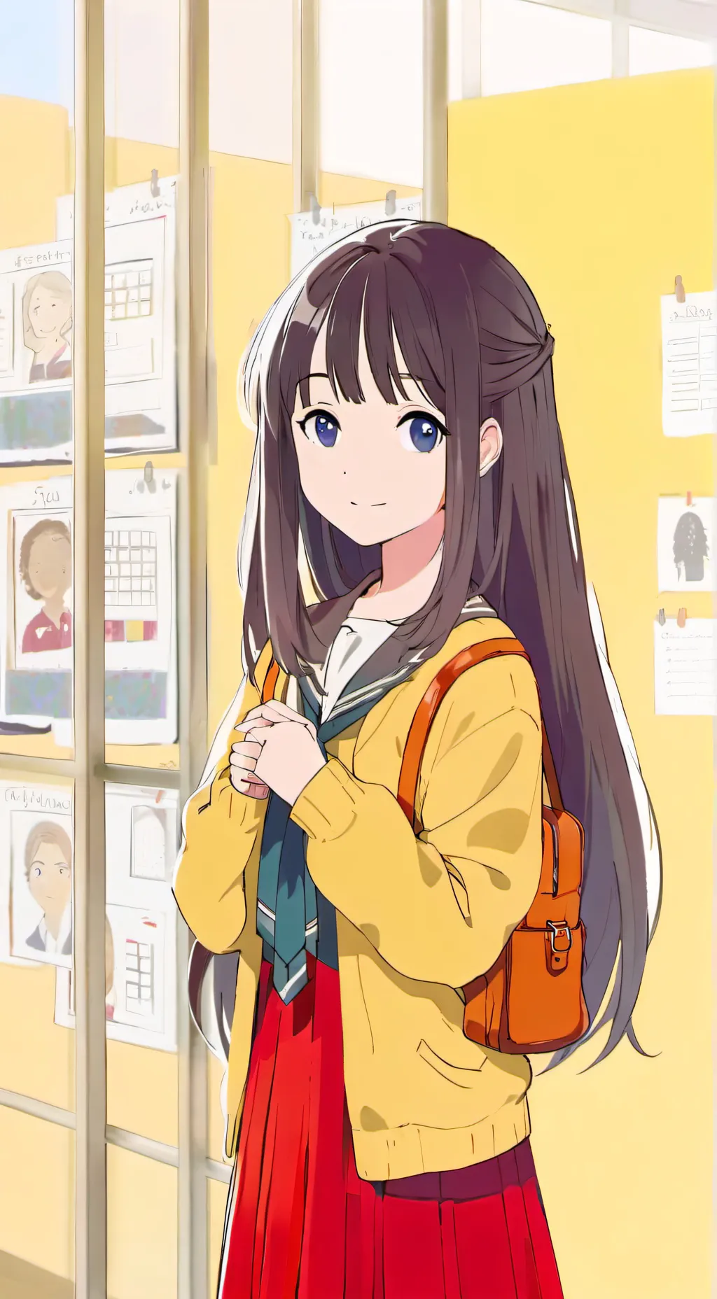 ai character: Eva background