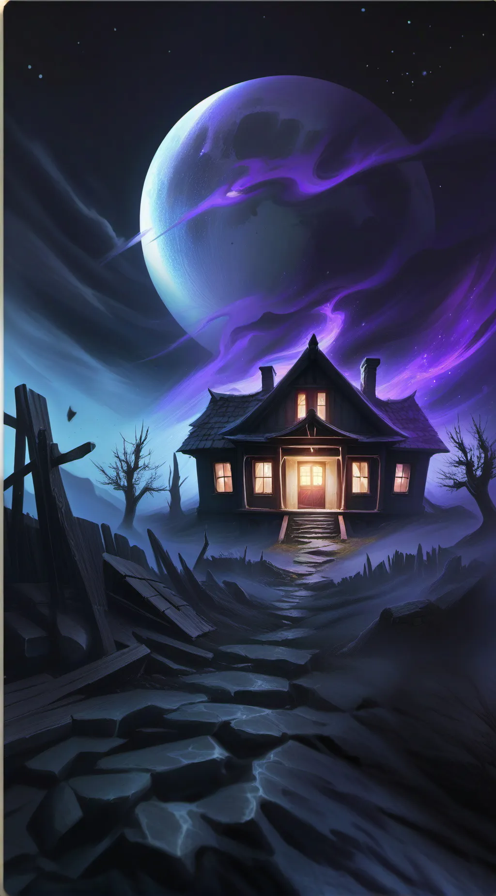 ai character: familia de colores background