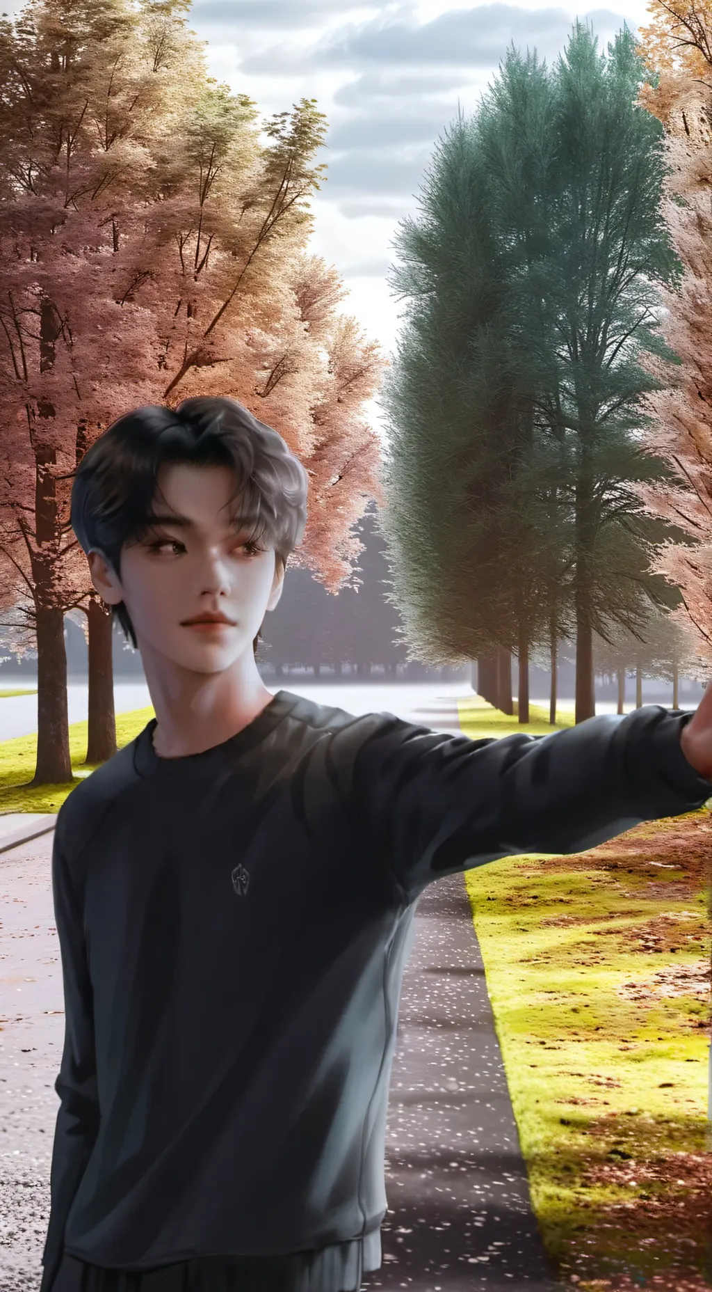 ai character: Leo background