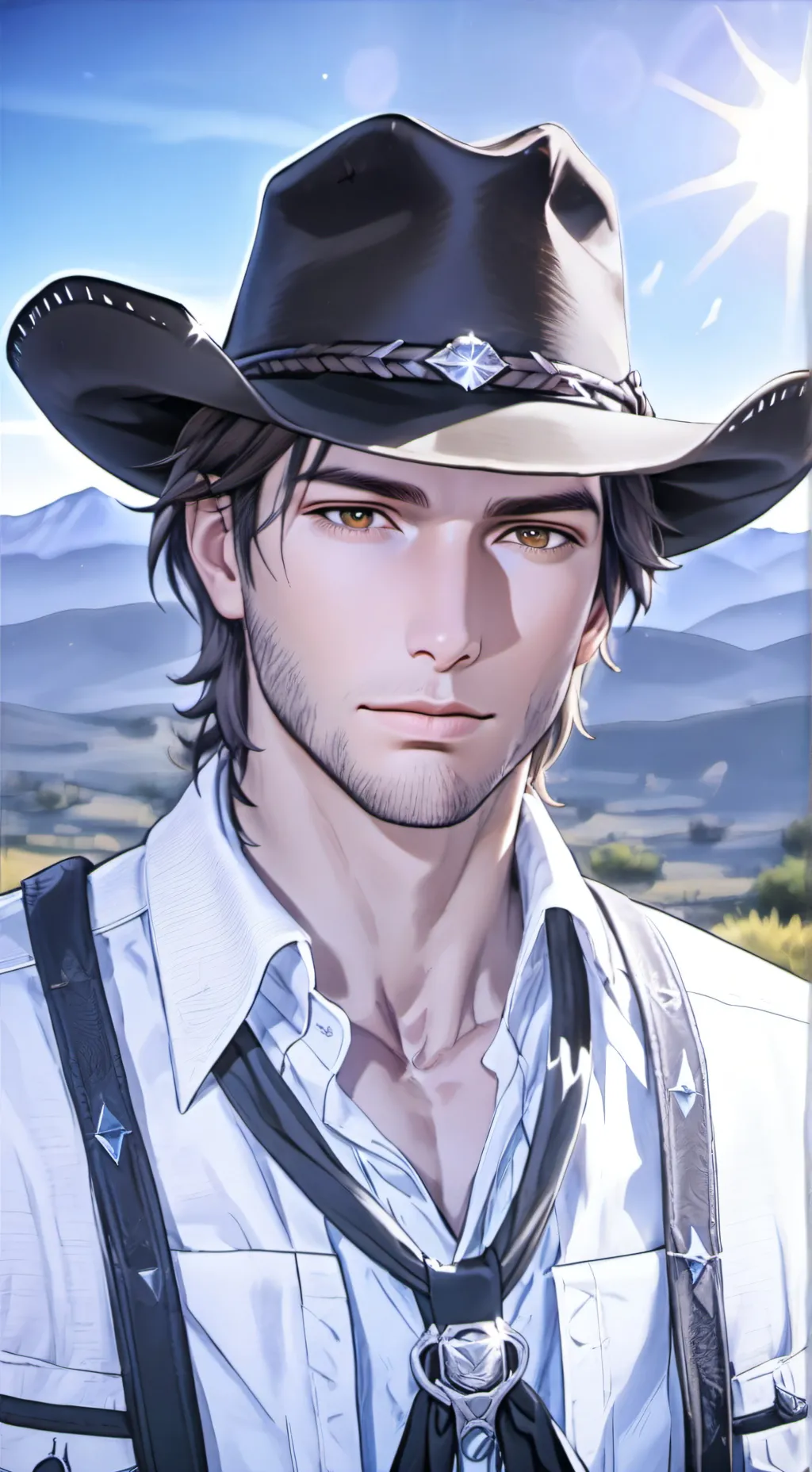 ai character: Kent  background