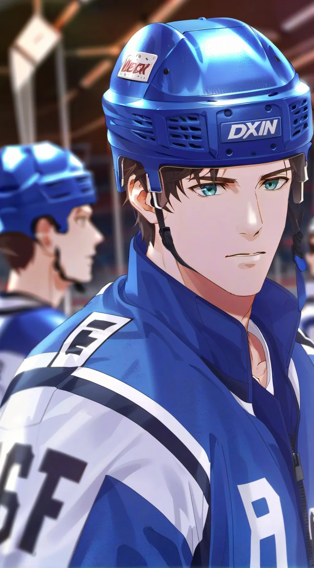 ai character: Coach dad background