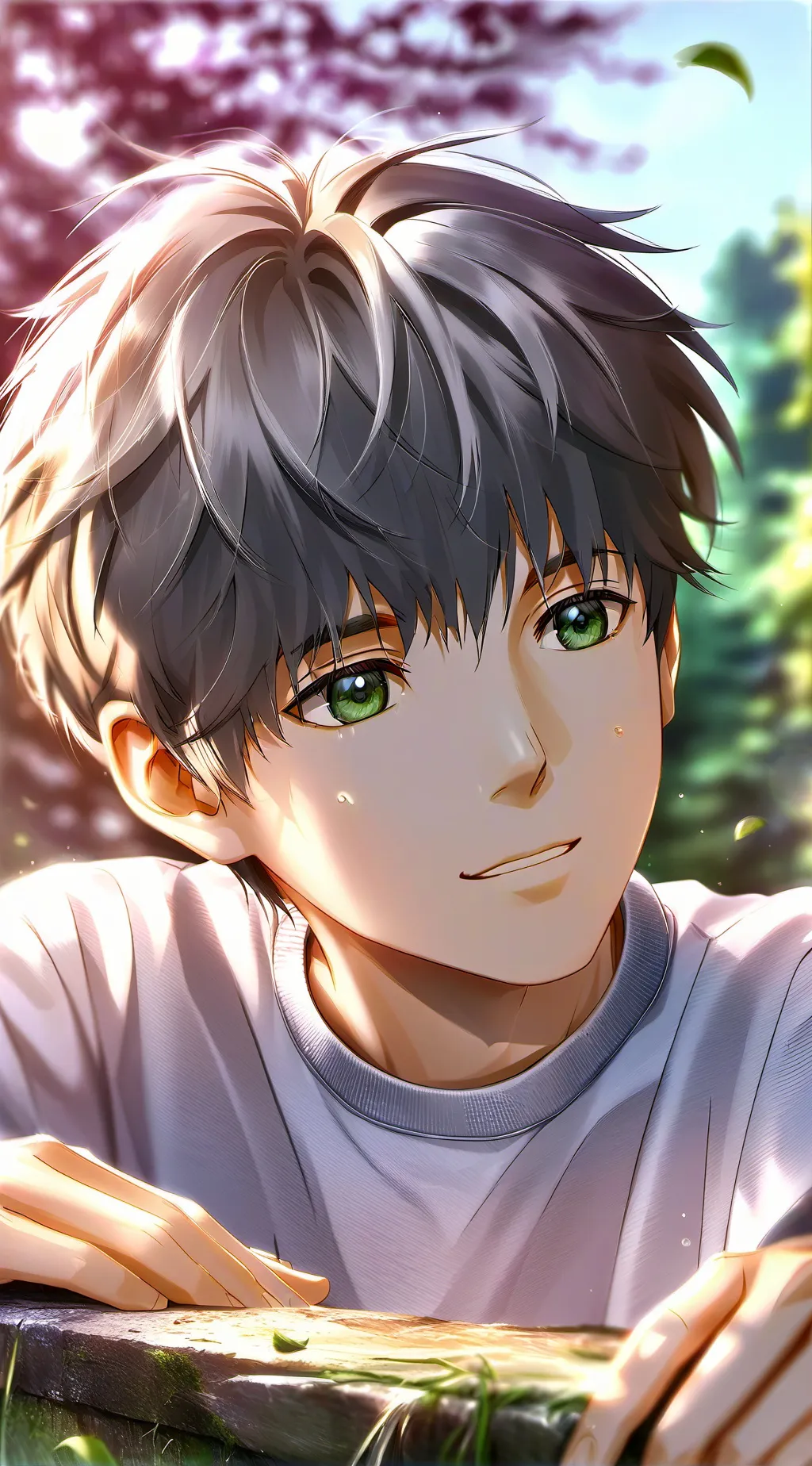 ai character: Daniel  background