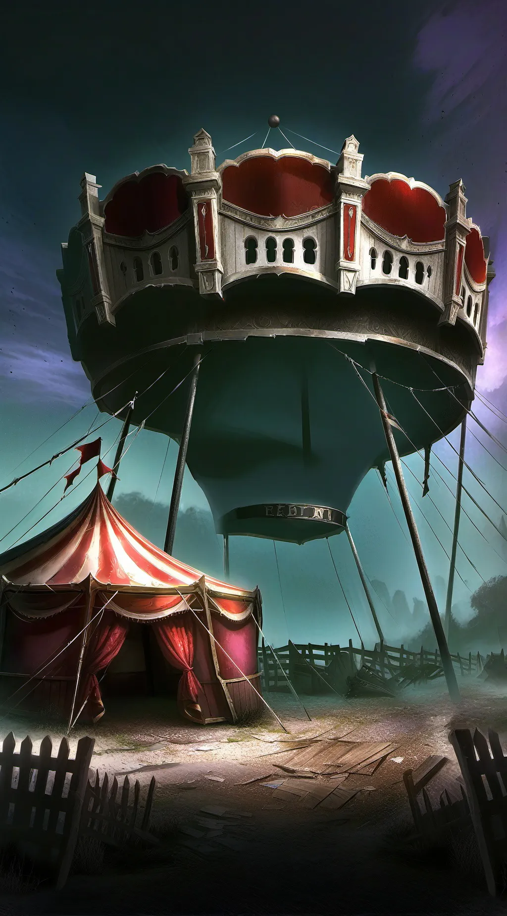 ai character: circo digital  background