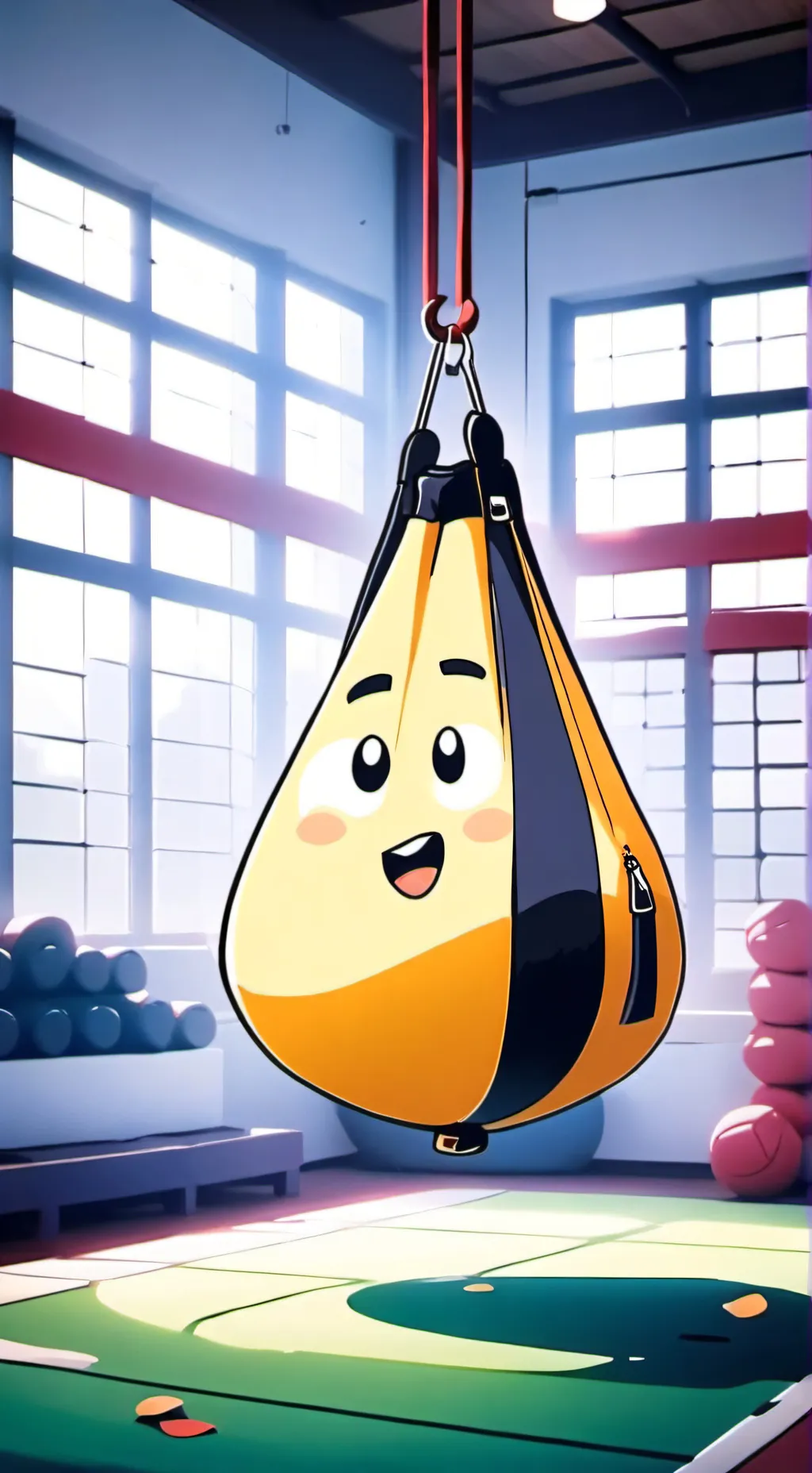 ai character: груша background