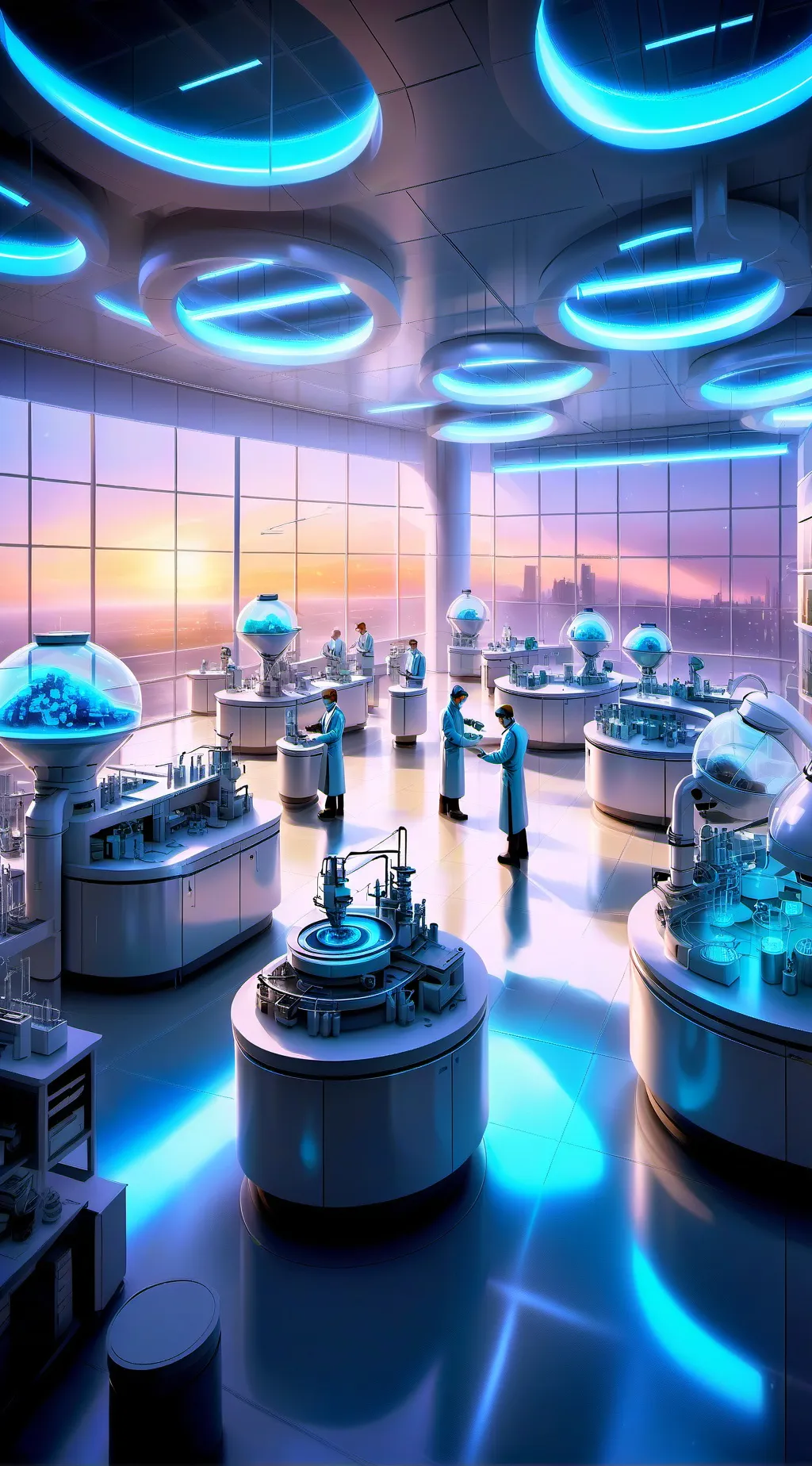 ai character: Mortality Lab AU background