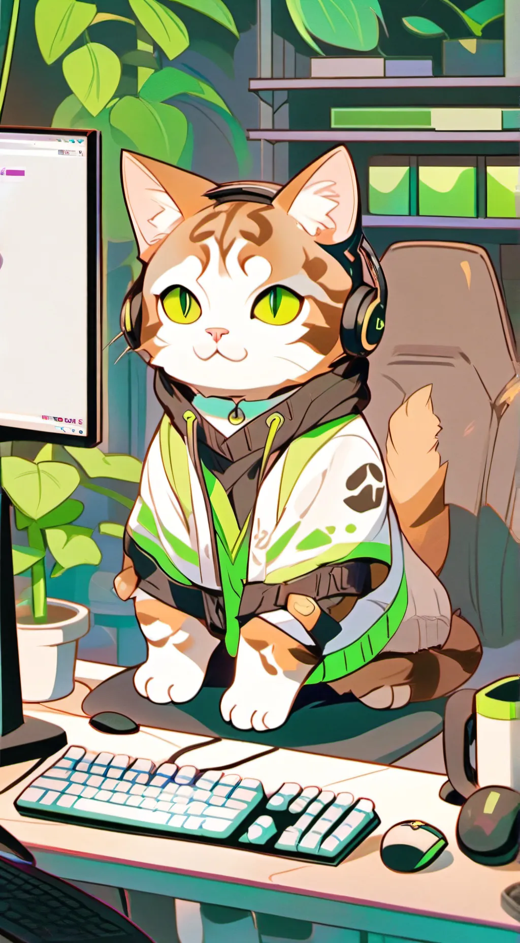 ai character: KittenGAMEZ YT background