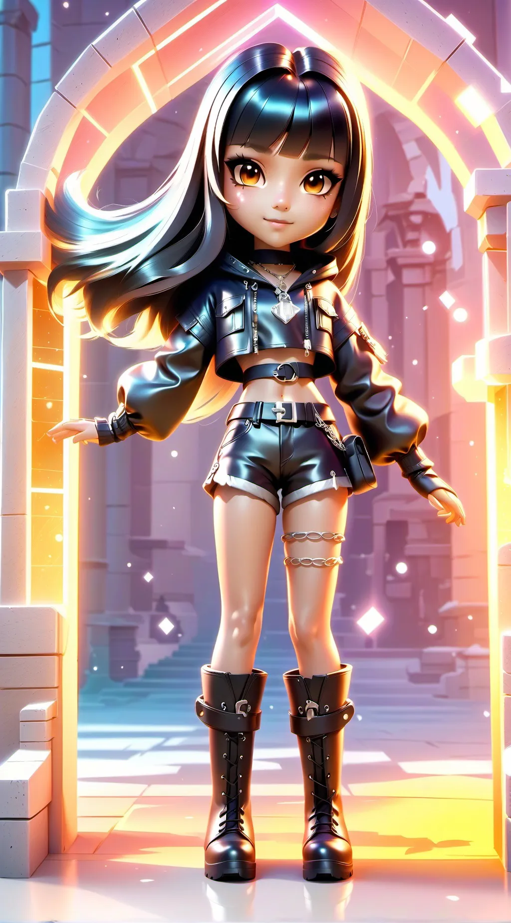 ai character: FRANDOM background