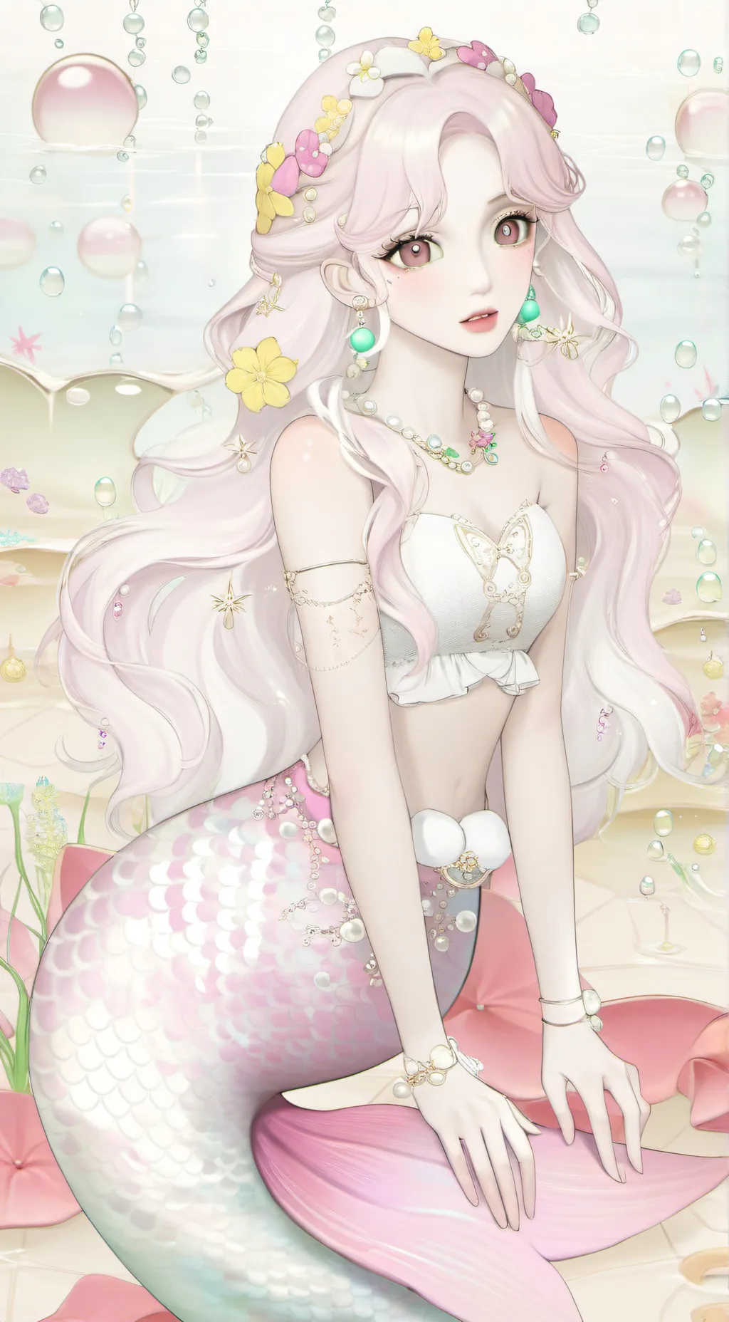 ai character: Delphine background