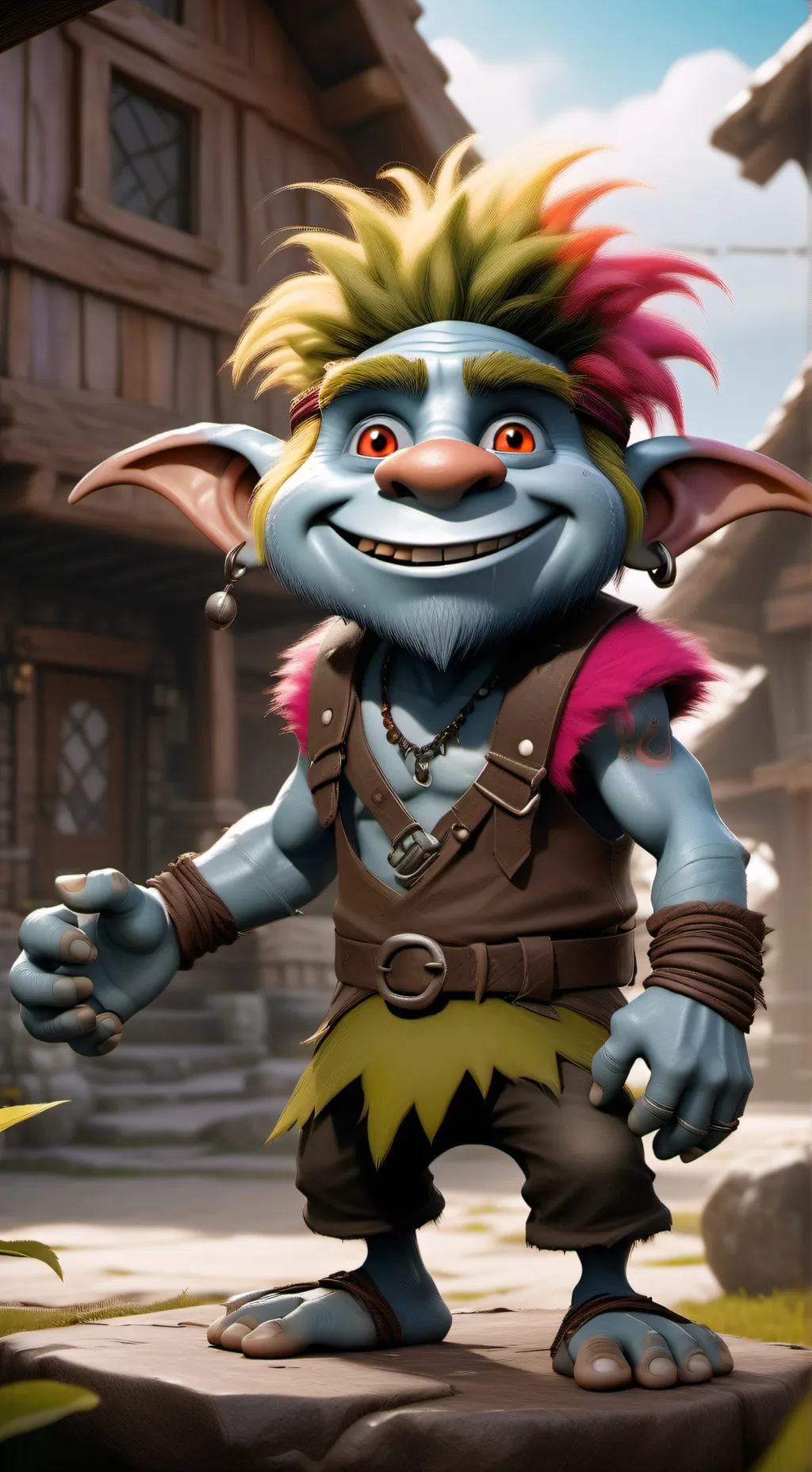 ai character: Brozone background