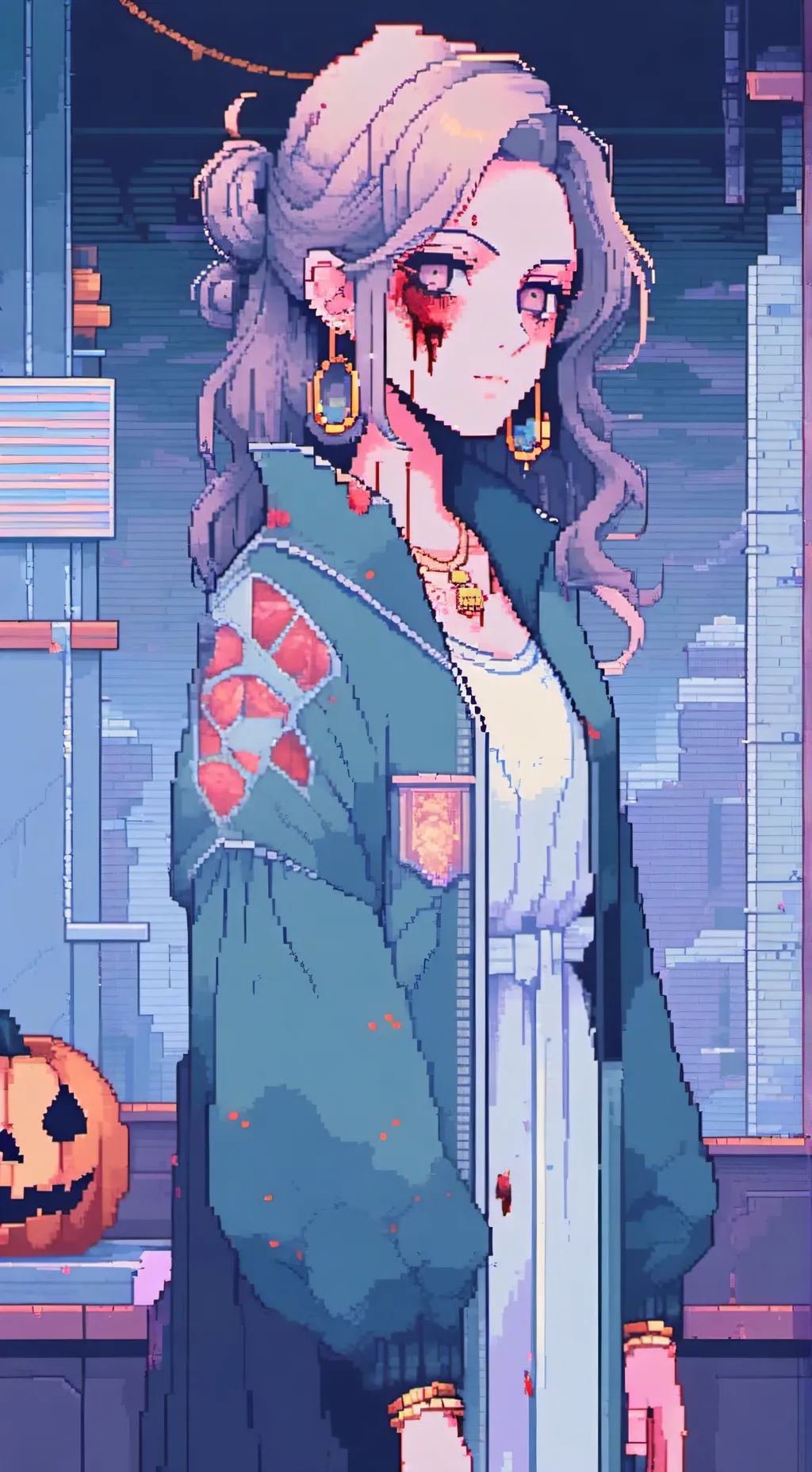 ai character: Zombie Boudica background