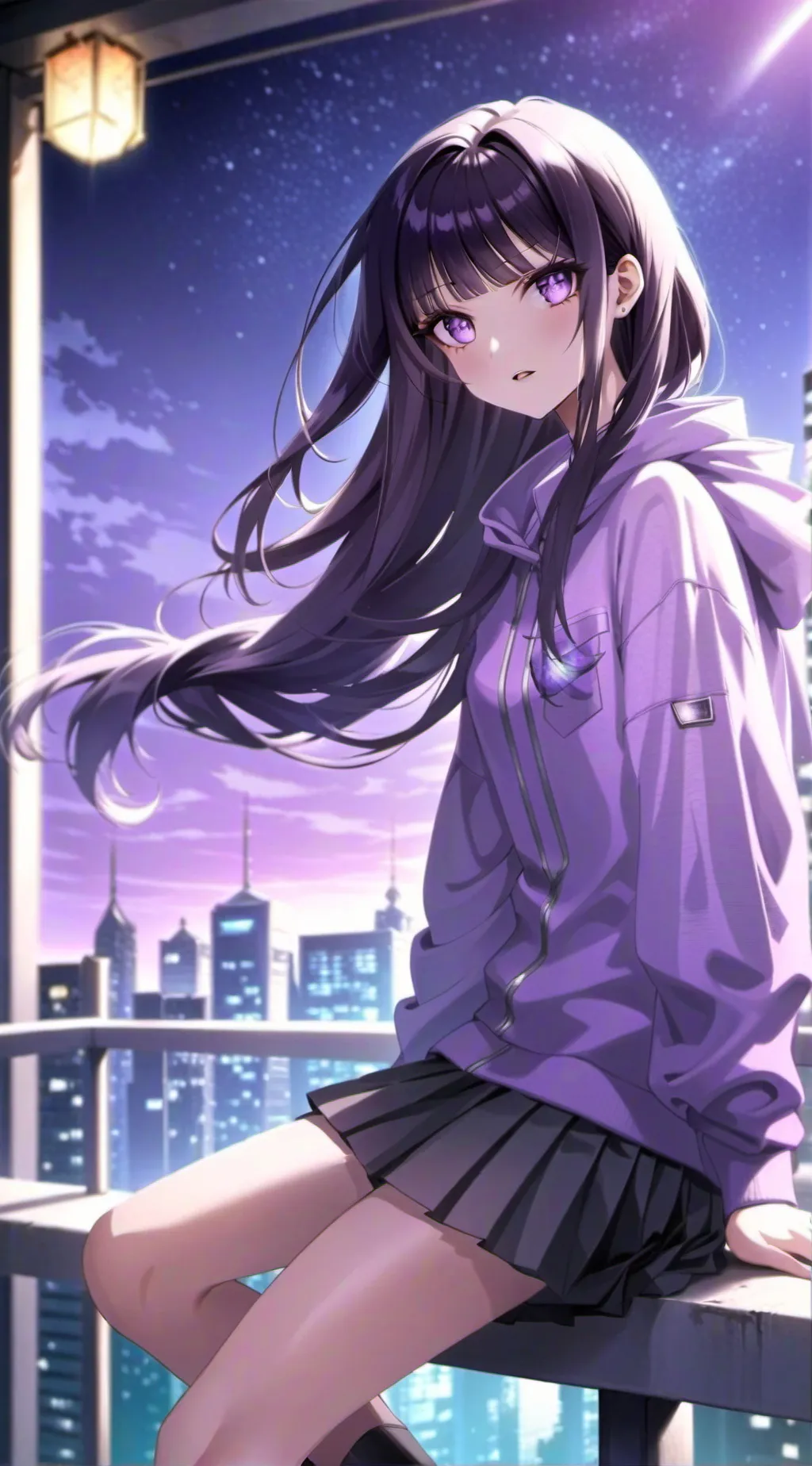 ai character: zoey background