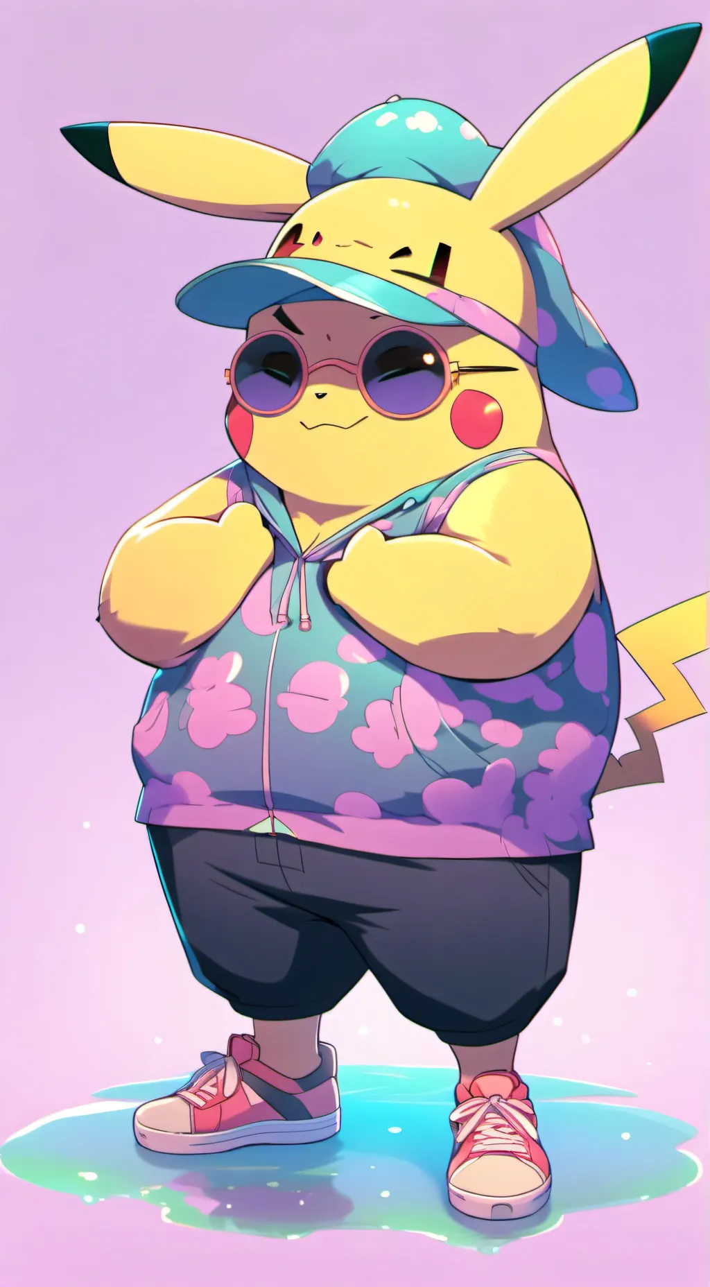 ai character: Gengar's move background