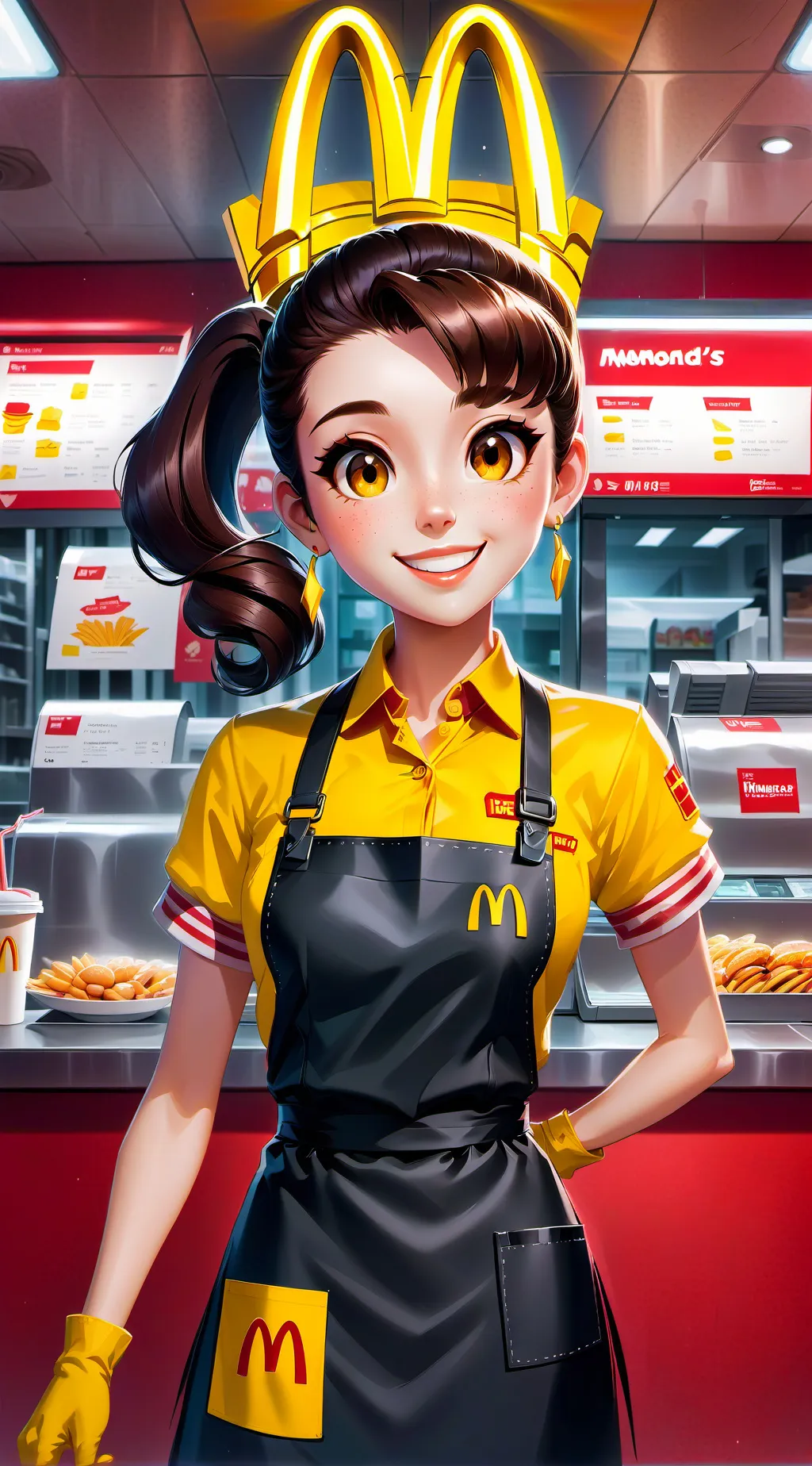 ai character: Stacy(weird) background