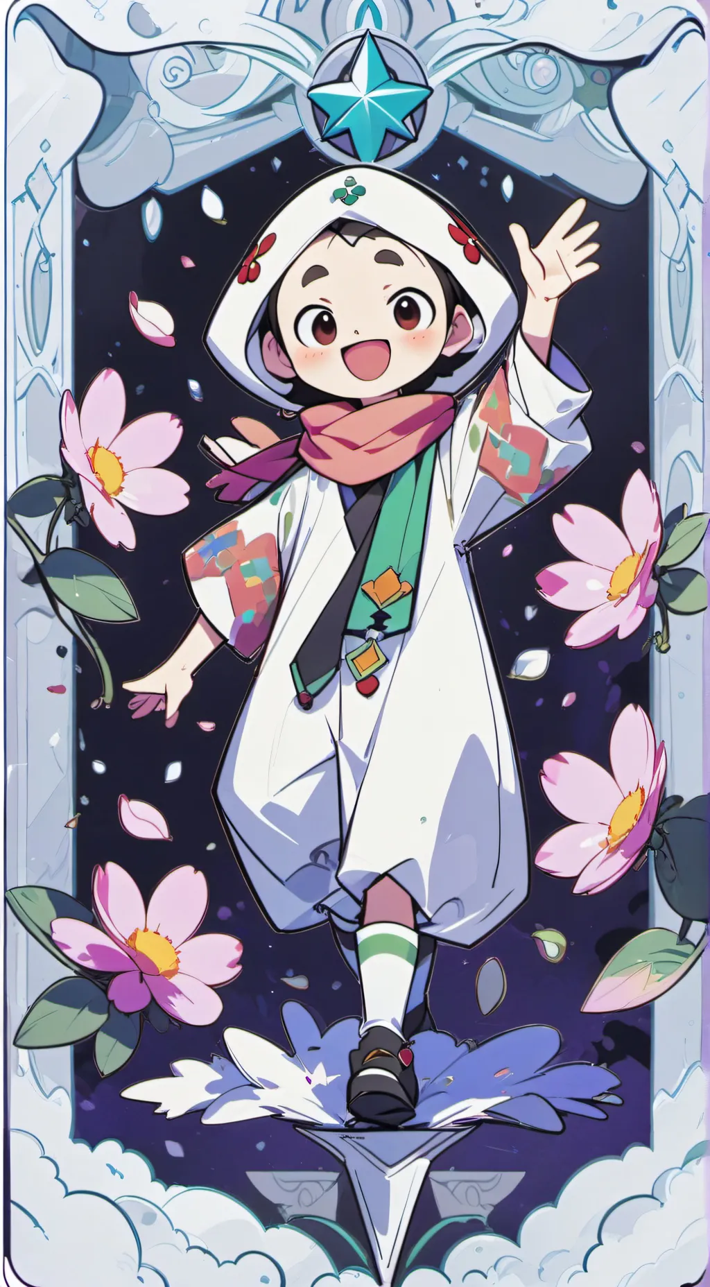 ai character: dandys world  background