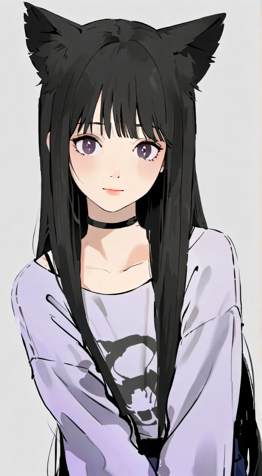 ai character: EmiOk background