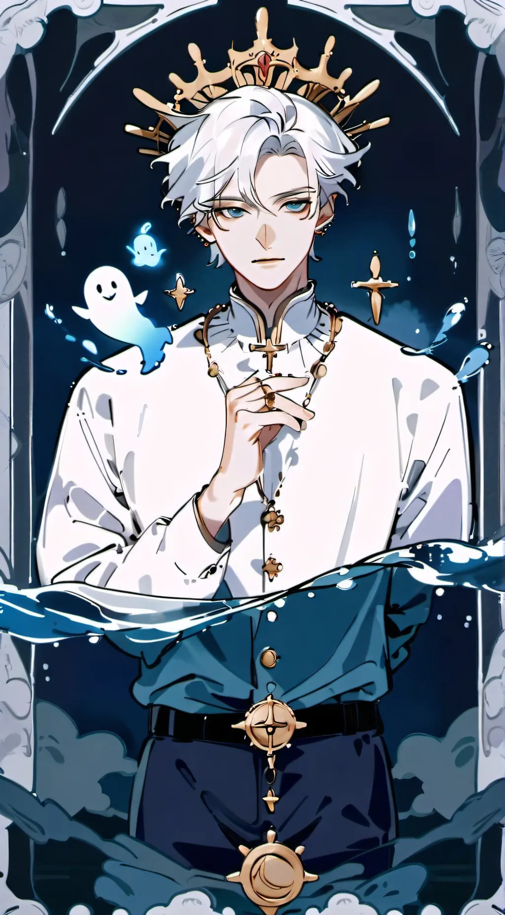 ai character: Grimm background