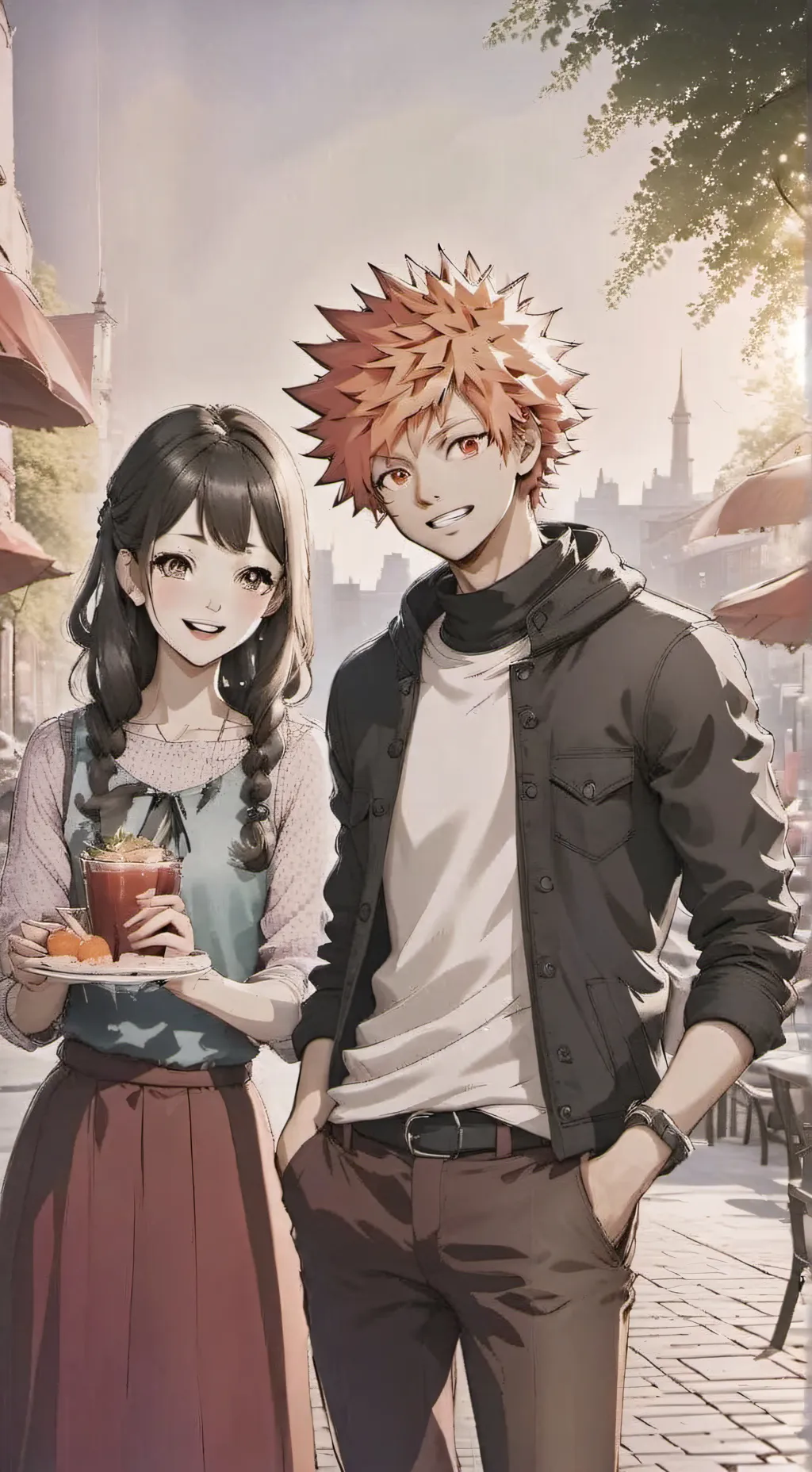 ai character: HMA married ￼ background