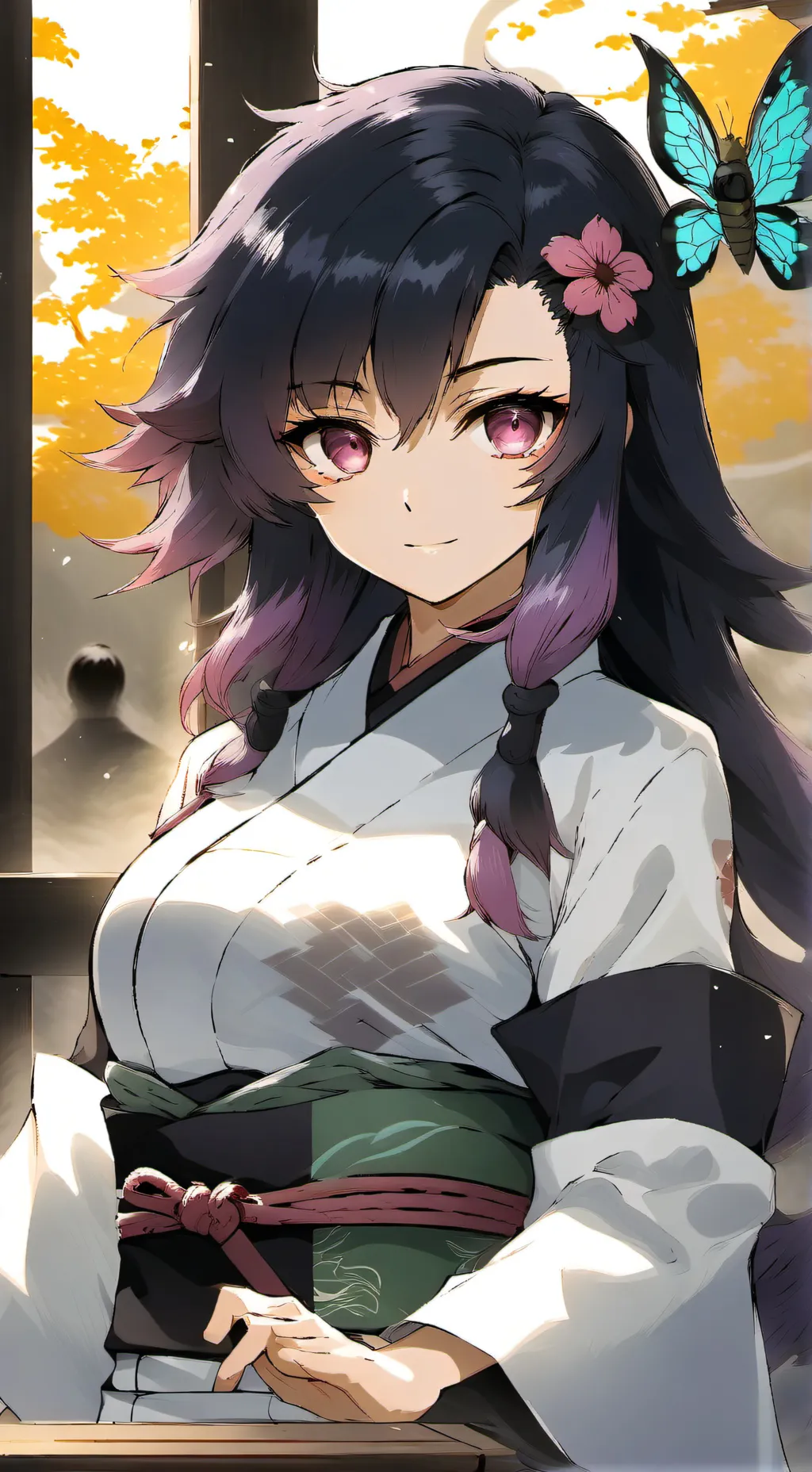 ai character: Kny meeting again background