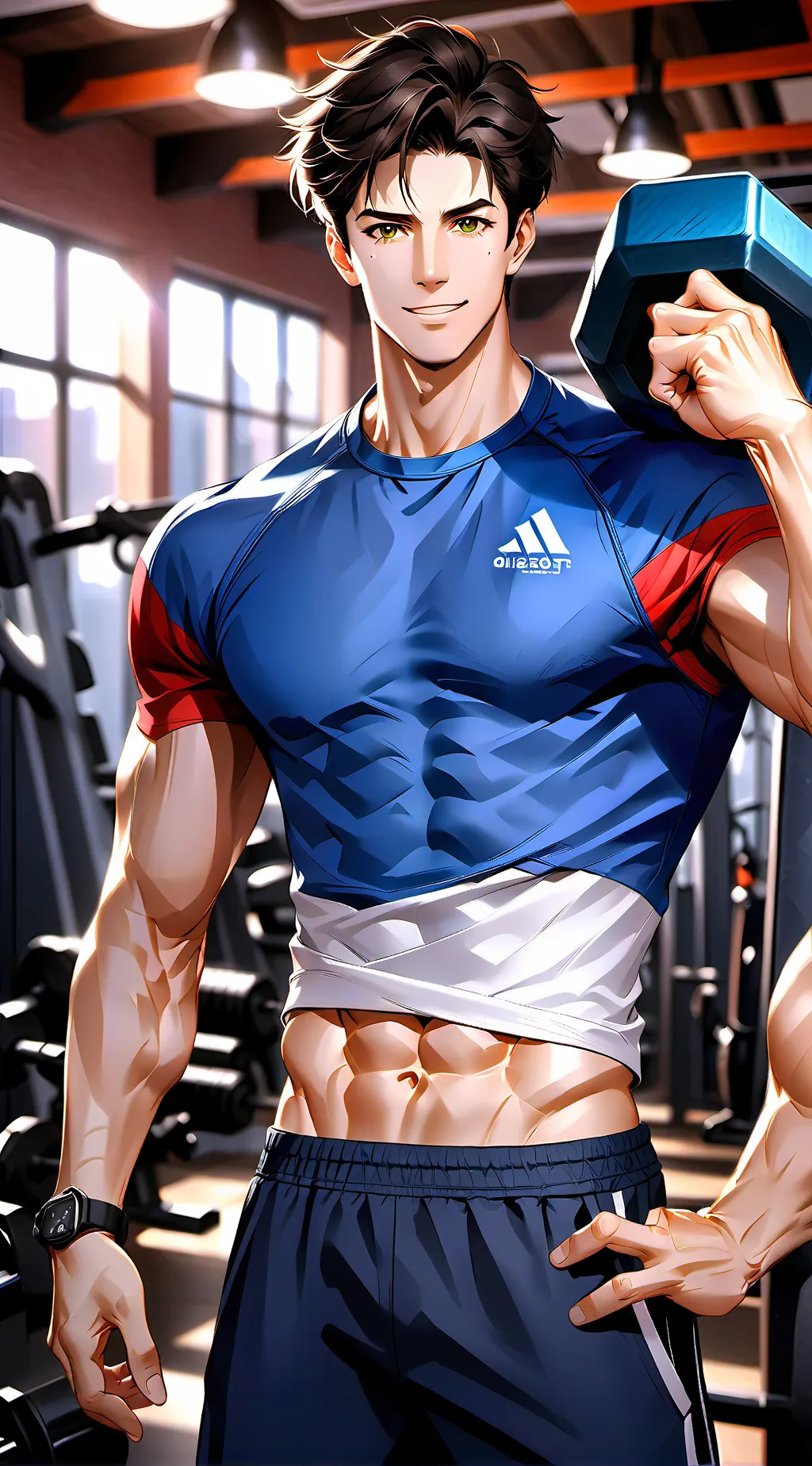 ai character: Trainer background