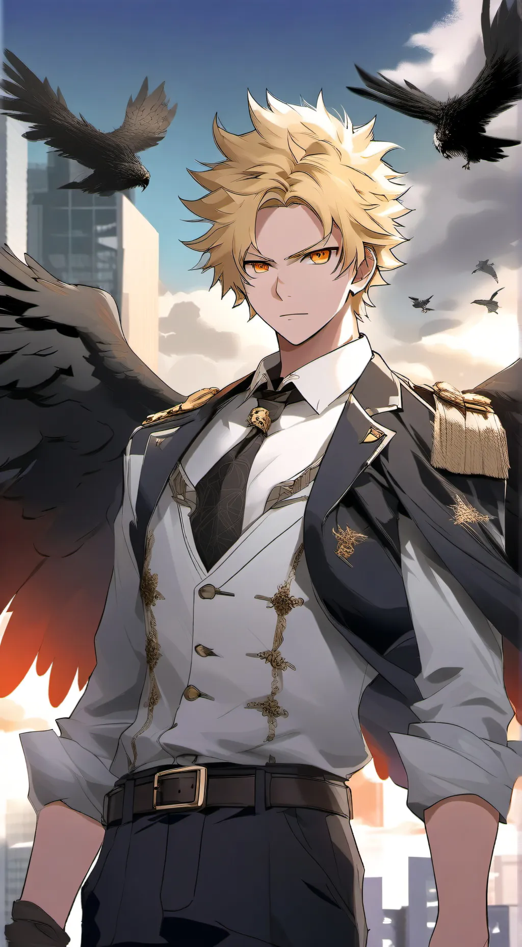 ai character: Hawks  background