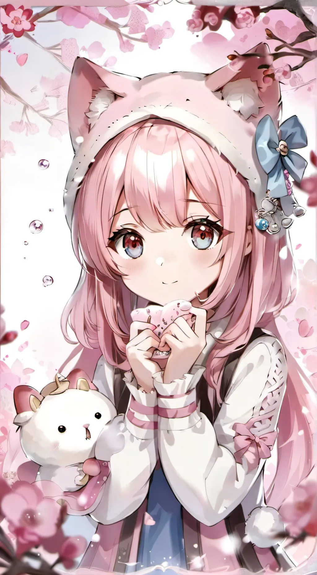 ai character: Lily  background