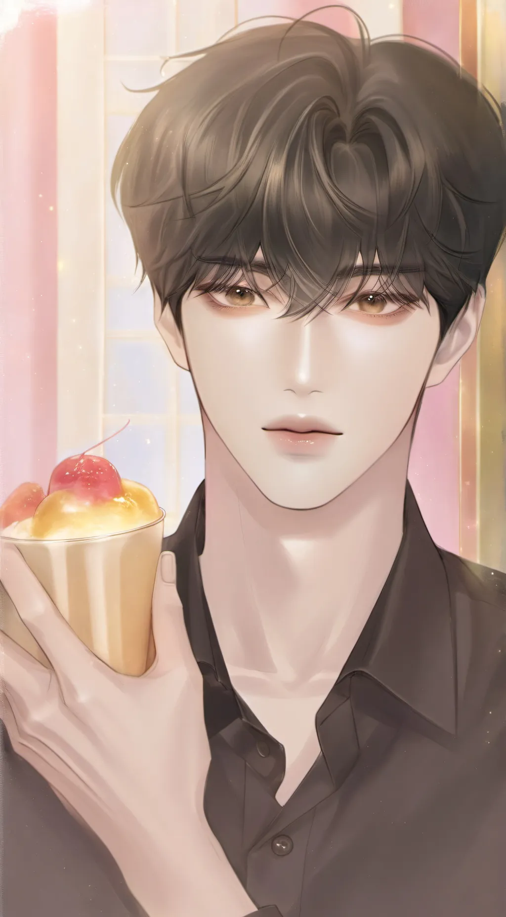 ai character: ryu background