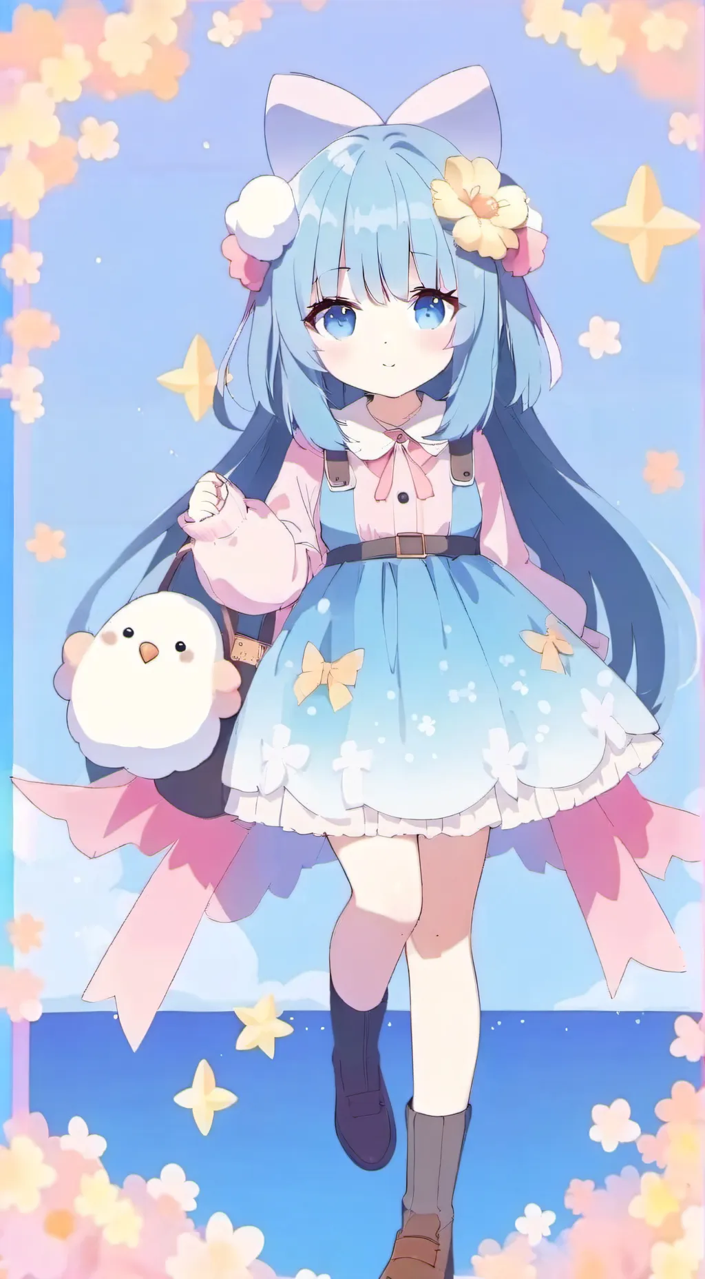 ai character: Lily background