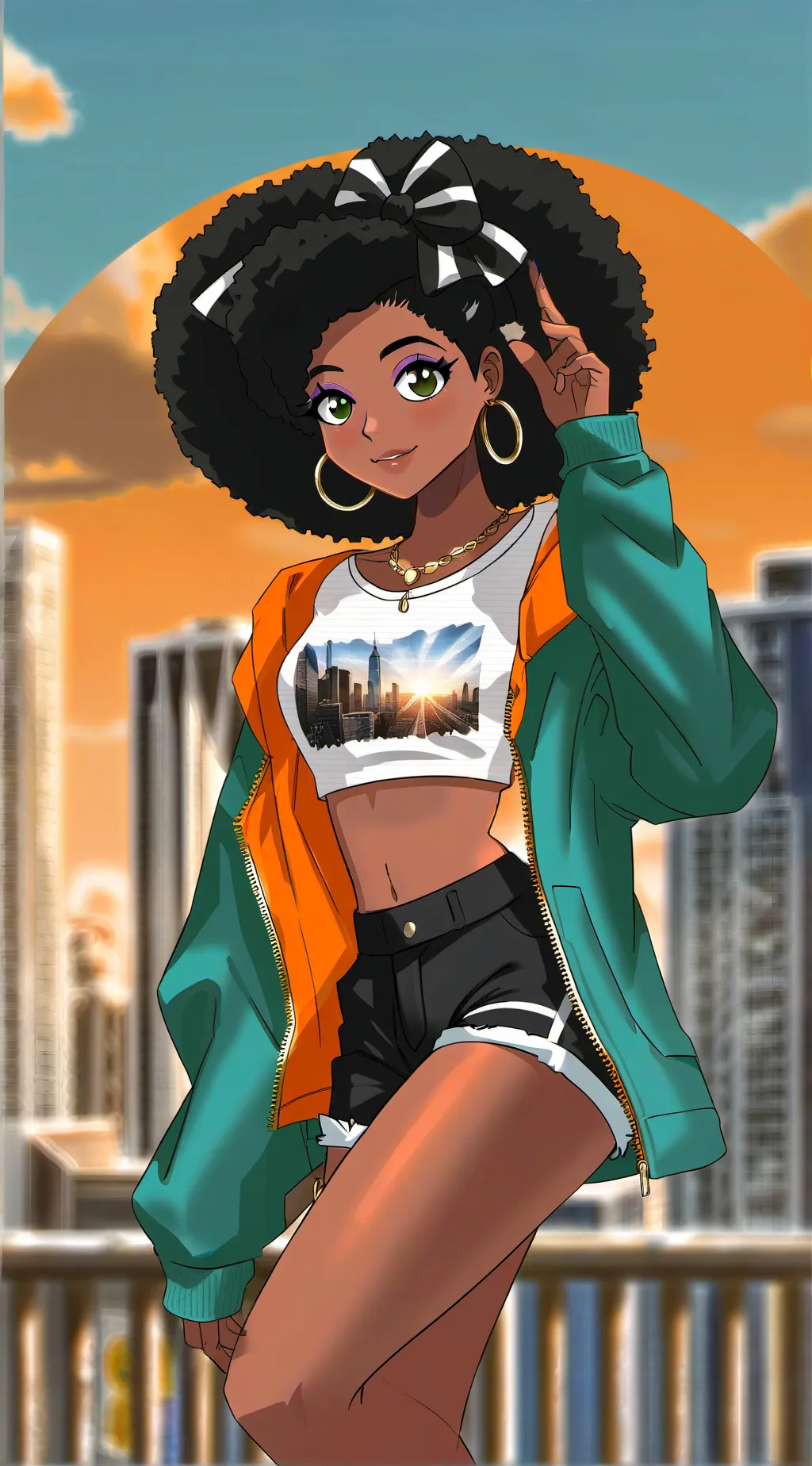 ai character: Charlotte  background