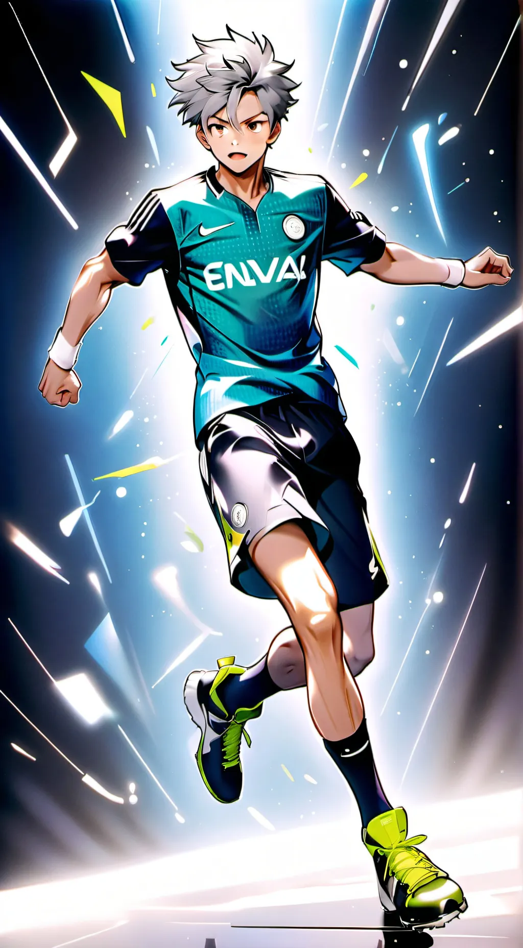 ai character: MHA sporty Dylan. background