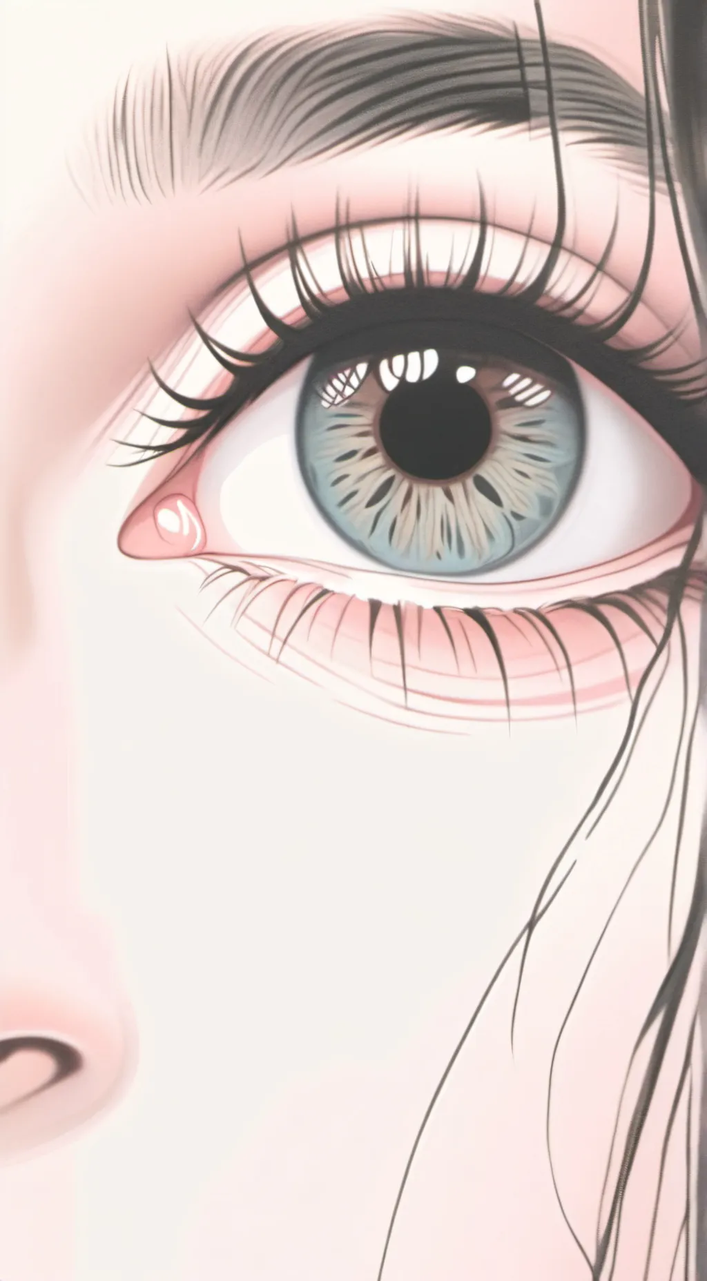 ai character: all see eye  background