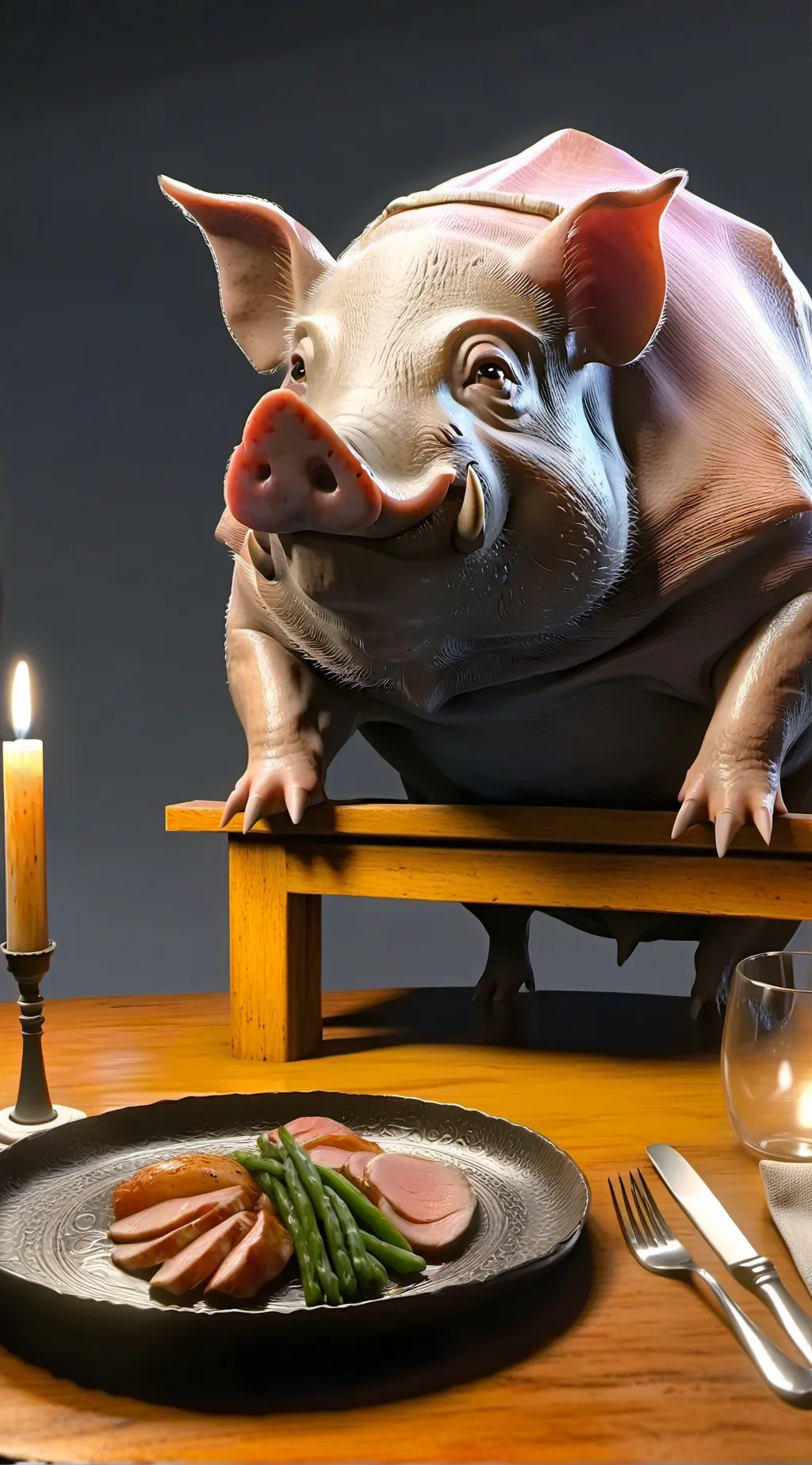 ai character: sam background