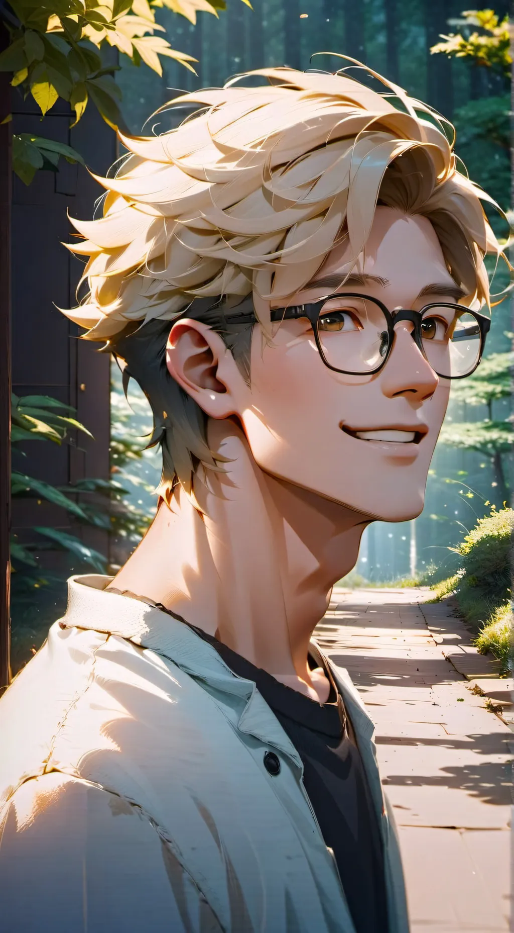 ai character: Norman background