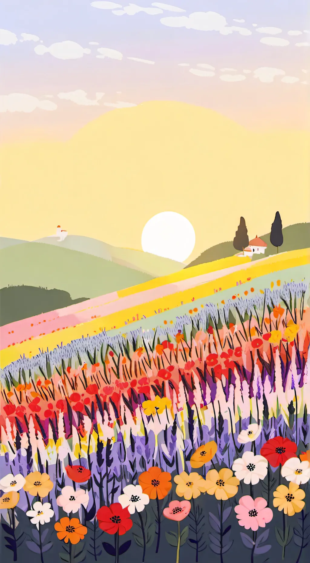 ai character: Dandys world AU!!  background